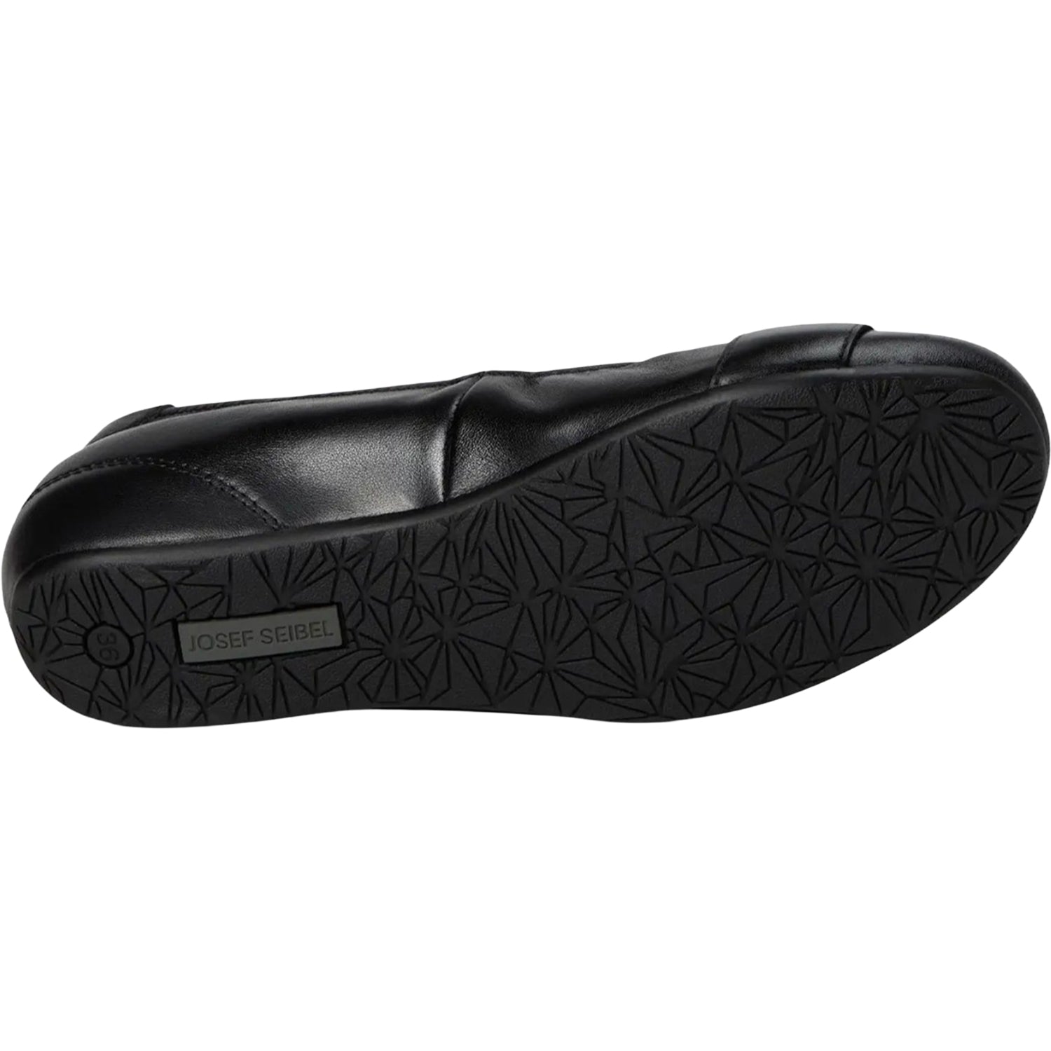 Womens Josef seibel Josef Seibel Florina 04 Women's Dress Flats Black Leather Black Leather