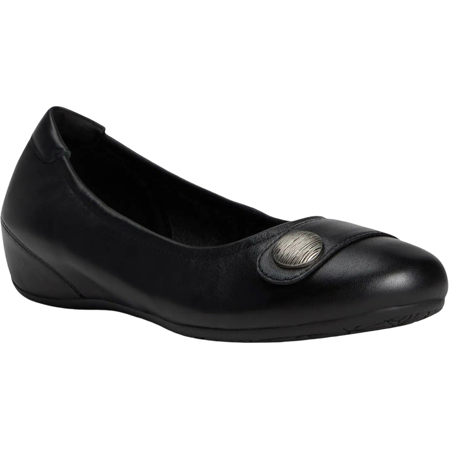 Womens Josef seibel Josef Seibel Florina 04 Women's Dress Flats Black Leather Black Leather