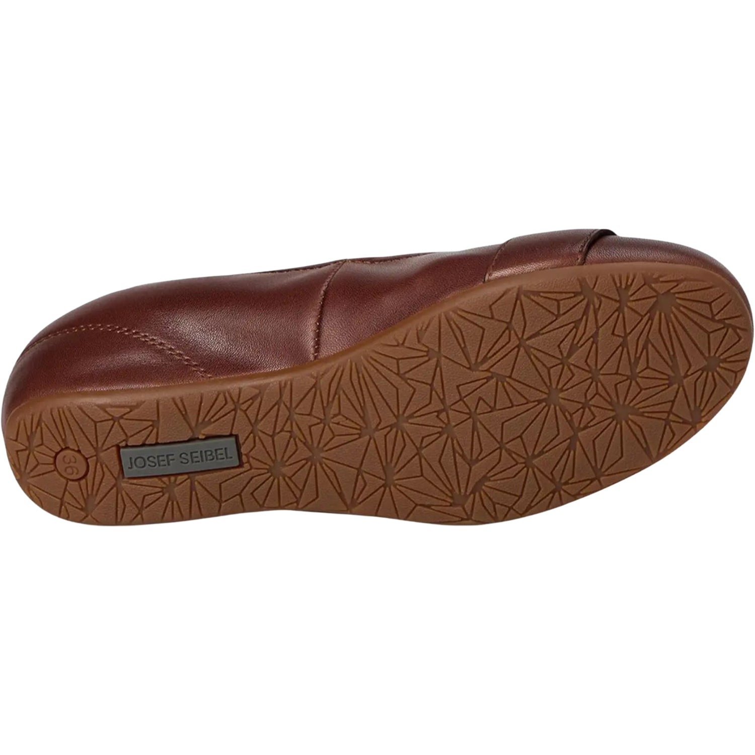 Womens Josef seibel Josef Seibel Florina 04 Women's Dress Flats Cognac Leather Cognac Leather