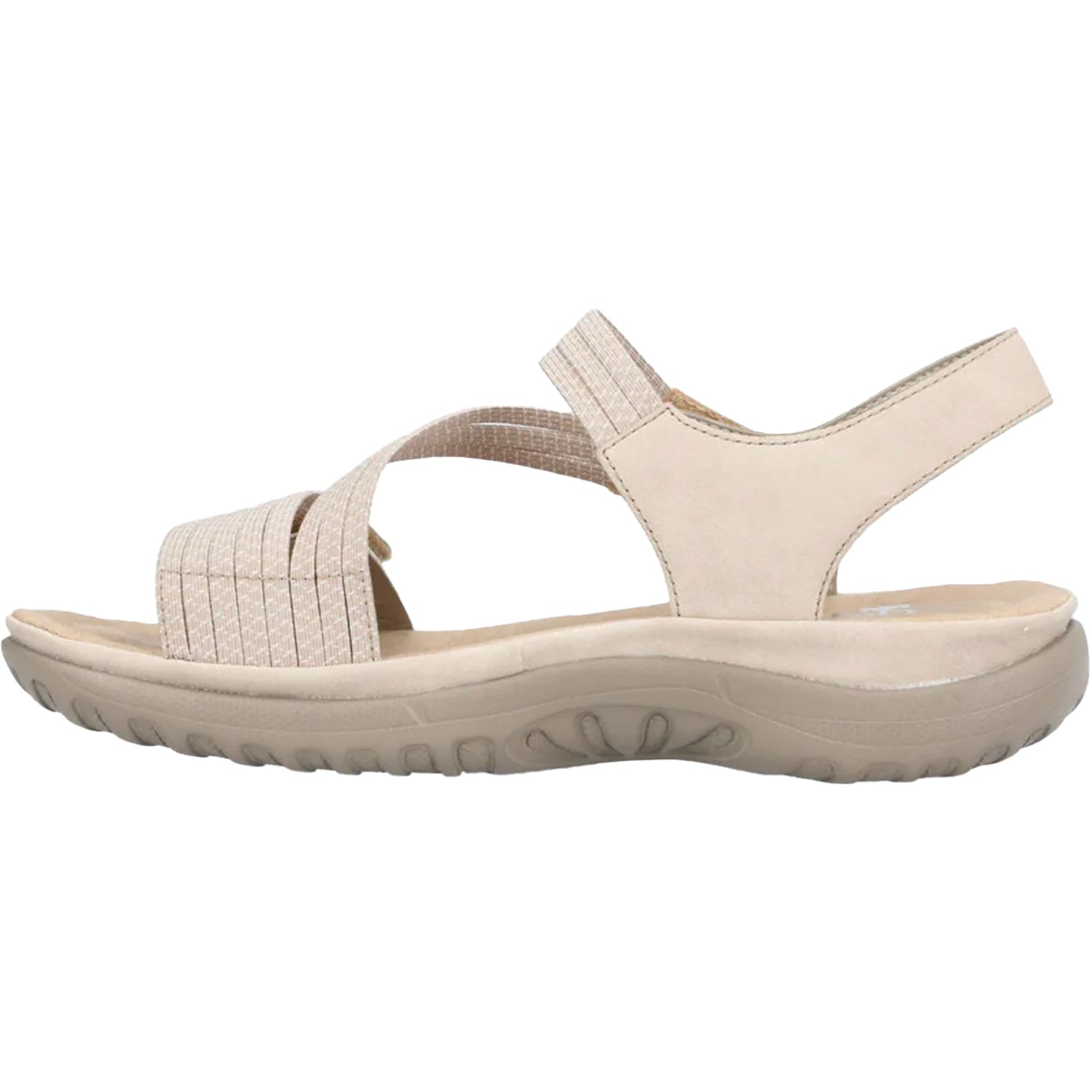 Womens Rieker Rieker 64870-62 Franja Women's Active Sandals Ginger/Cliff/Weiss Ginger/Cliff/Weiss