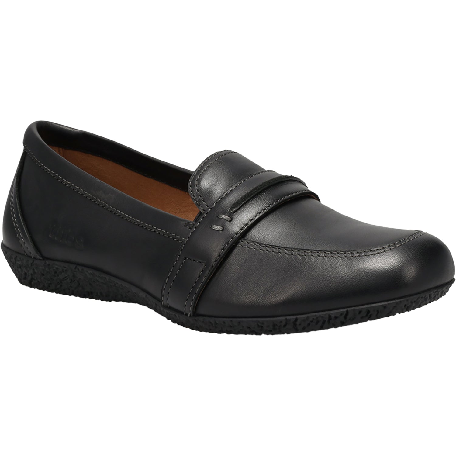 Womens Taos Taos Gabby Women's Slip Ons Black Leather Black Leather