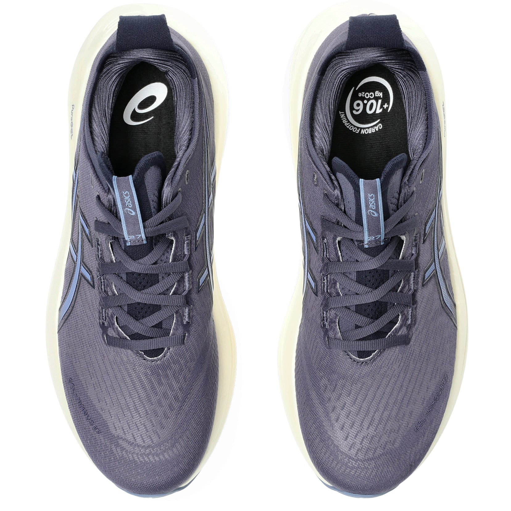 Mens Asics Men’s ASICS Gel-Nimbus 27 Indigo Fog/Denim Blue (Neutral Support) Indigo Fog/Denim Blue