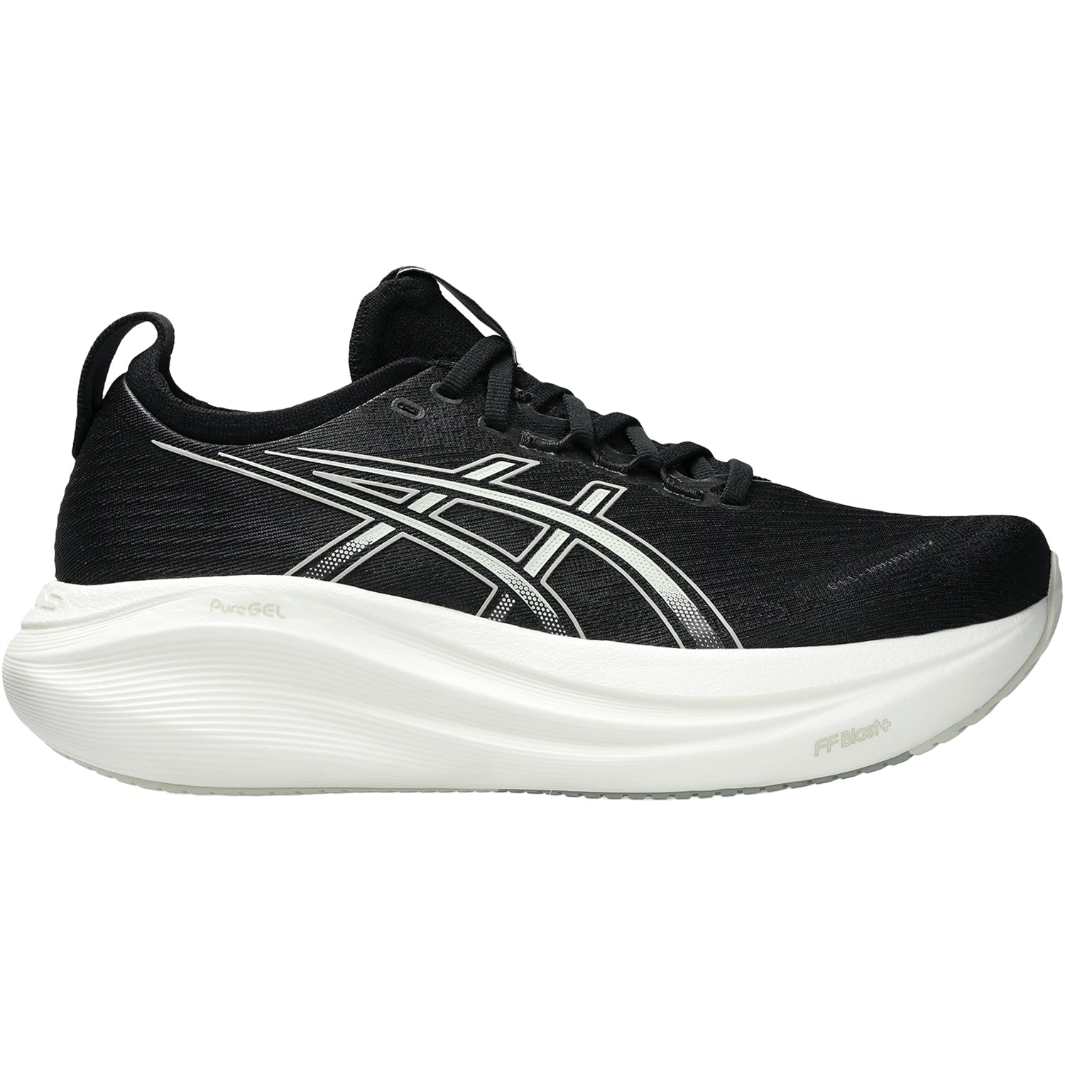 Womens Asics Women’s ASICS Gel Nimbus 27 Black/Lake Grey (Neutral Support) Black/Lake Grey