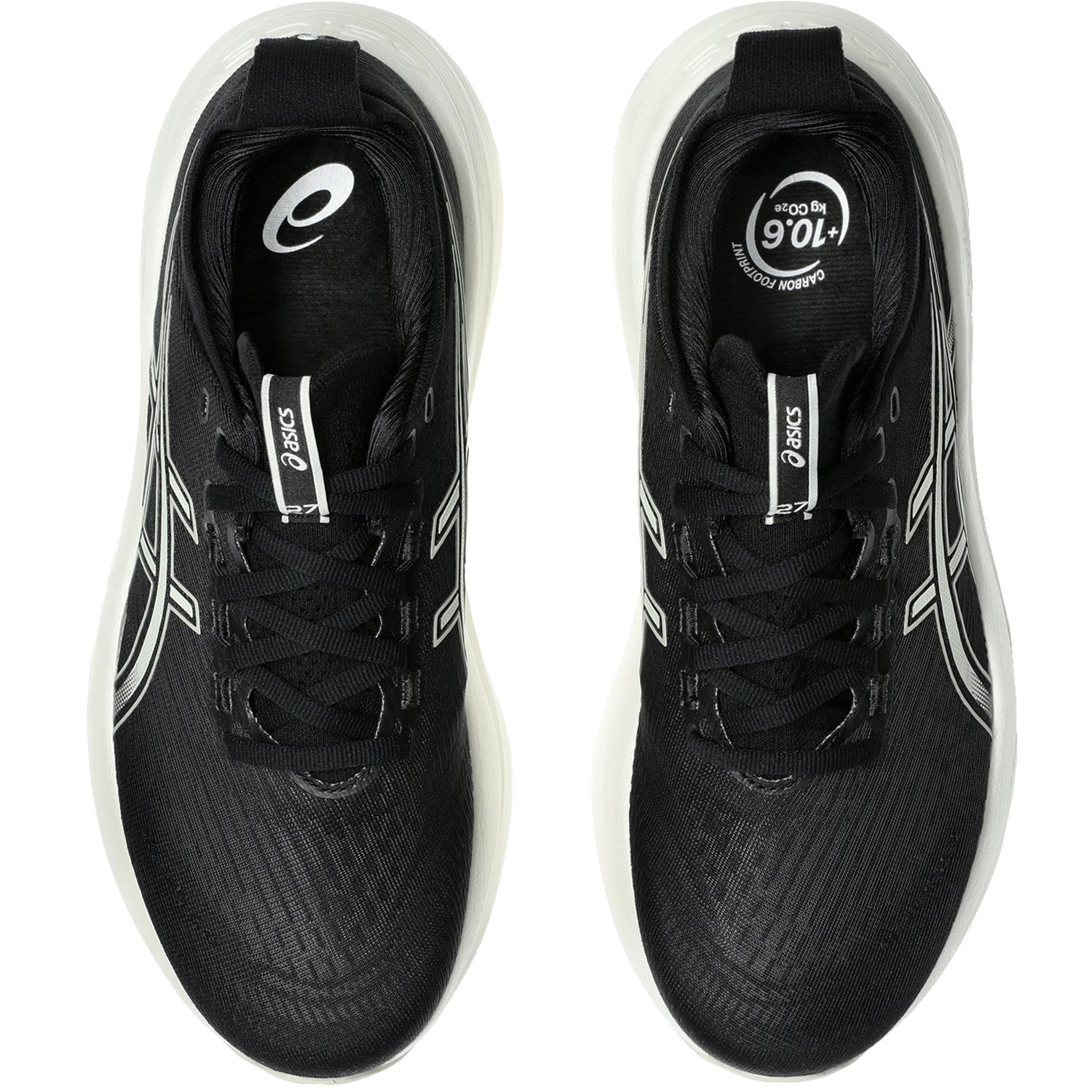 Womens Asics Women’s ASICS Gel Nimbus 27 Black/Lake Grey (Neutral Support) Black/Lake Grey