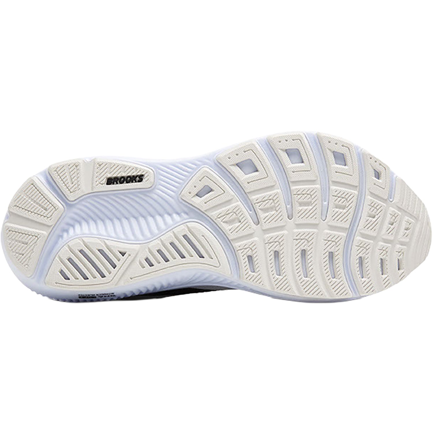 Womens Brooks Women's Brooks Ghost 17 White/Black/Rose Gold (Neutral Support) White/Black/Rose Gold