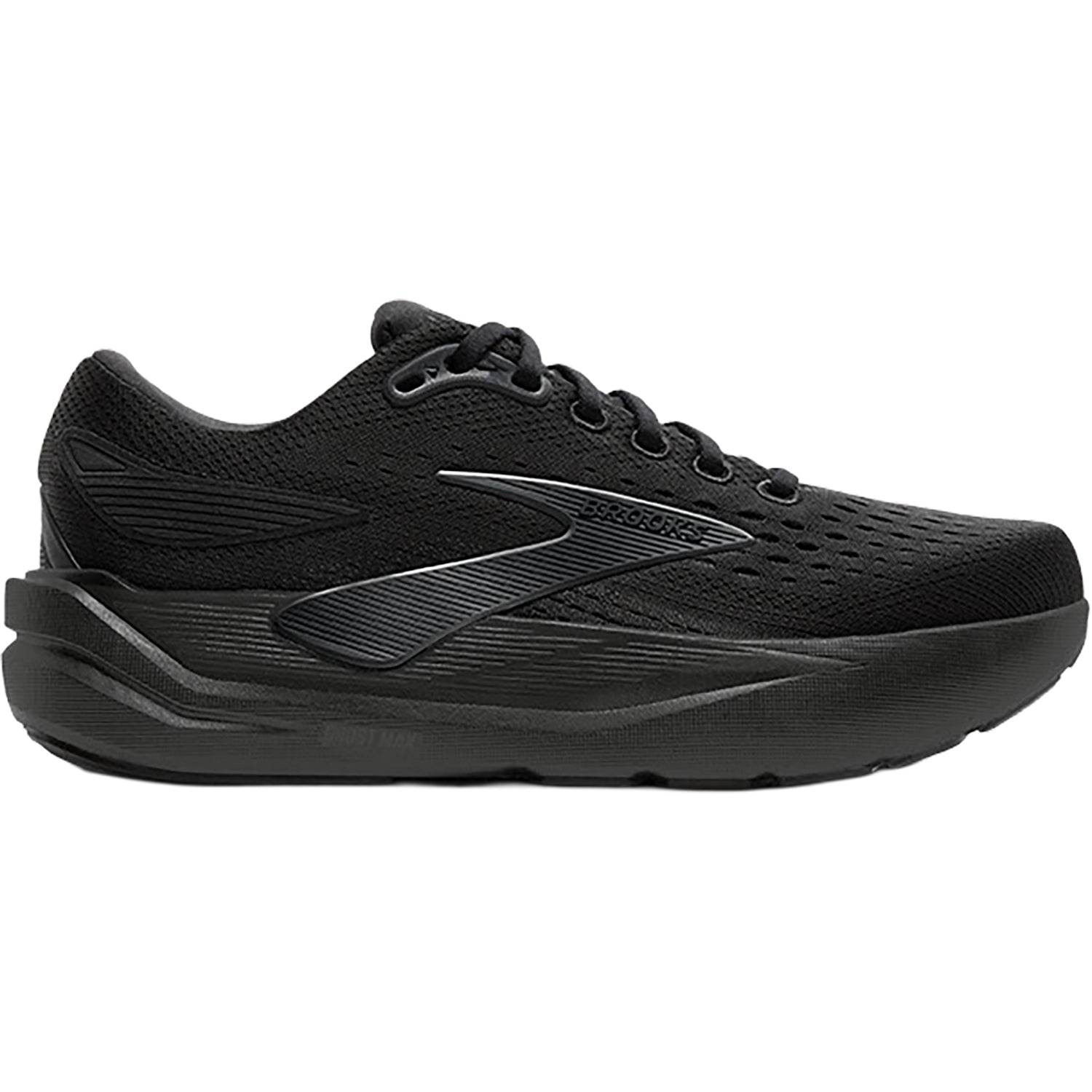 BROOKS Ghost Max ブラックシューズ Men's Brooks Ghost Max 3 Black/Black/Ebony (Neutral Support