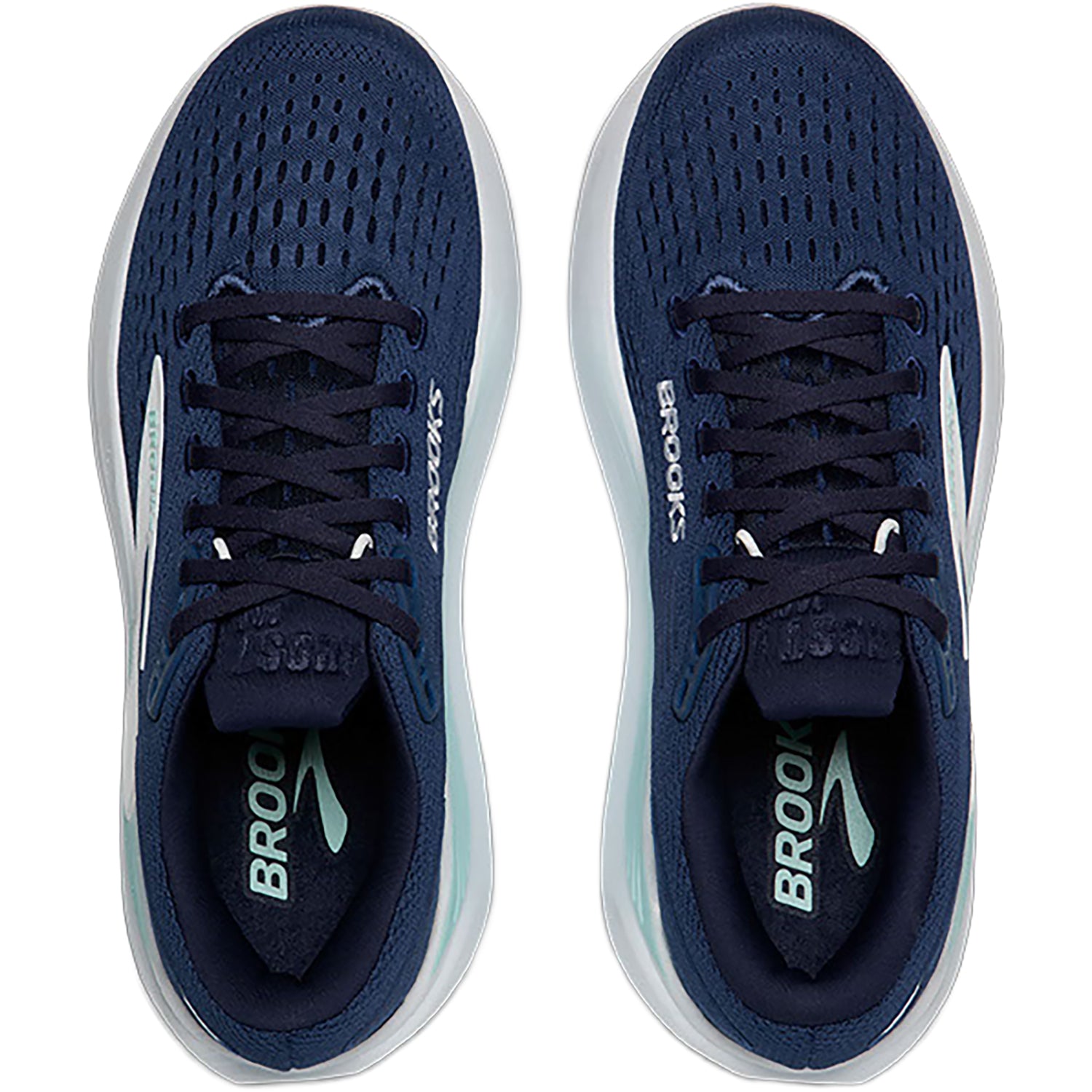 Womens Brooks Brooks Ghost Max 3 (Neutral Support) Women's Running Shoes Navy/Peacoat/Clearwater Navy/Peacoat/Clearwater