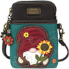 Womens Chala Chala Gnome Cellphone Crossbody Handbag Turquoise Turquoise