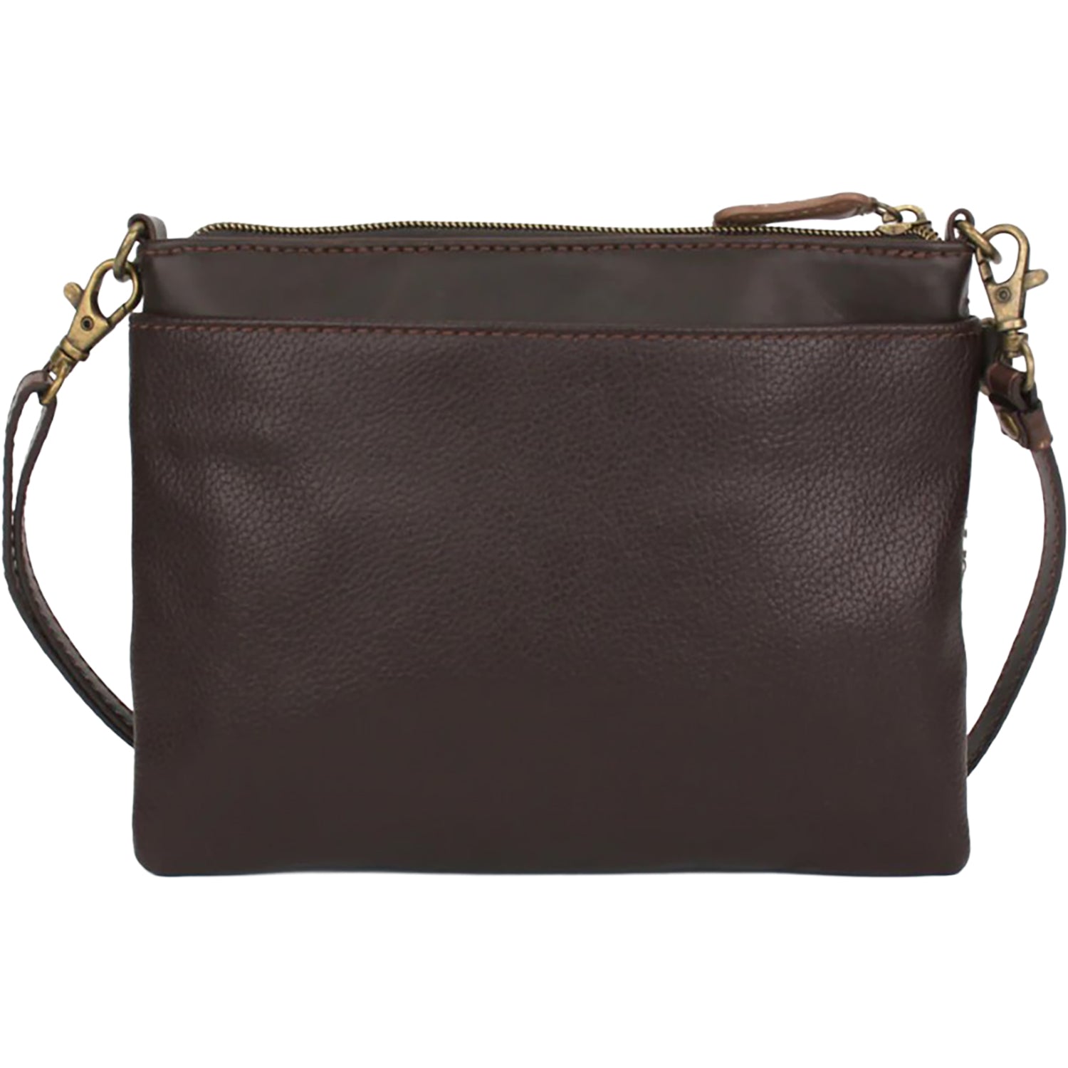 Womens Chala Chala Golden Cocker Mini Crossbody Handbag Brown Stripe Brown Stripe