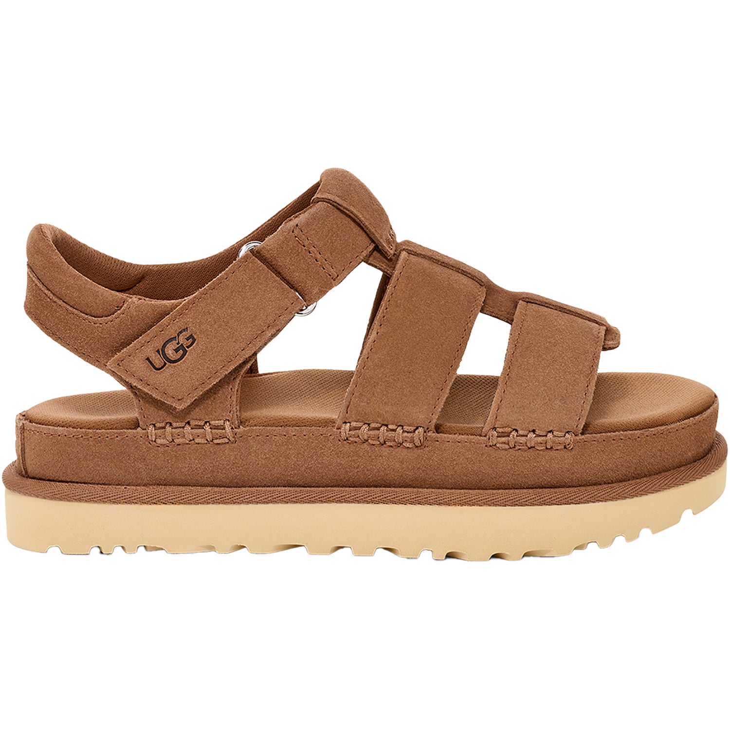 Womens Ugg UGG Goldenstar Strap Women's Sandals Chestnut Chestnut