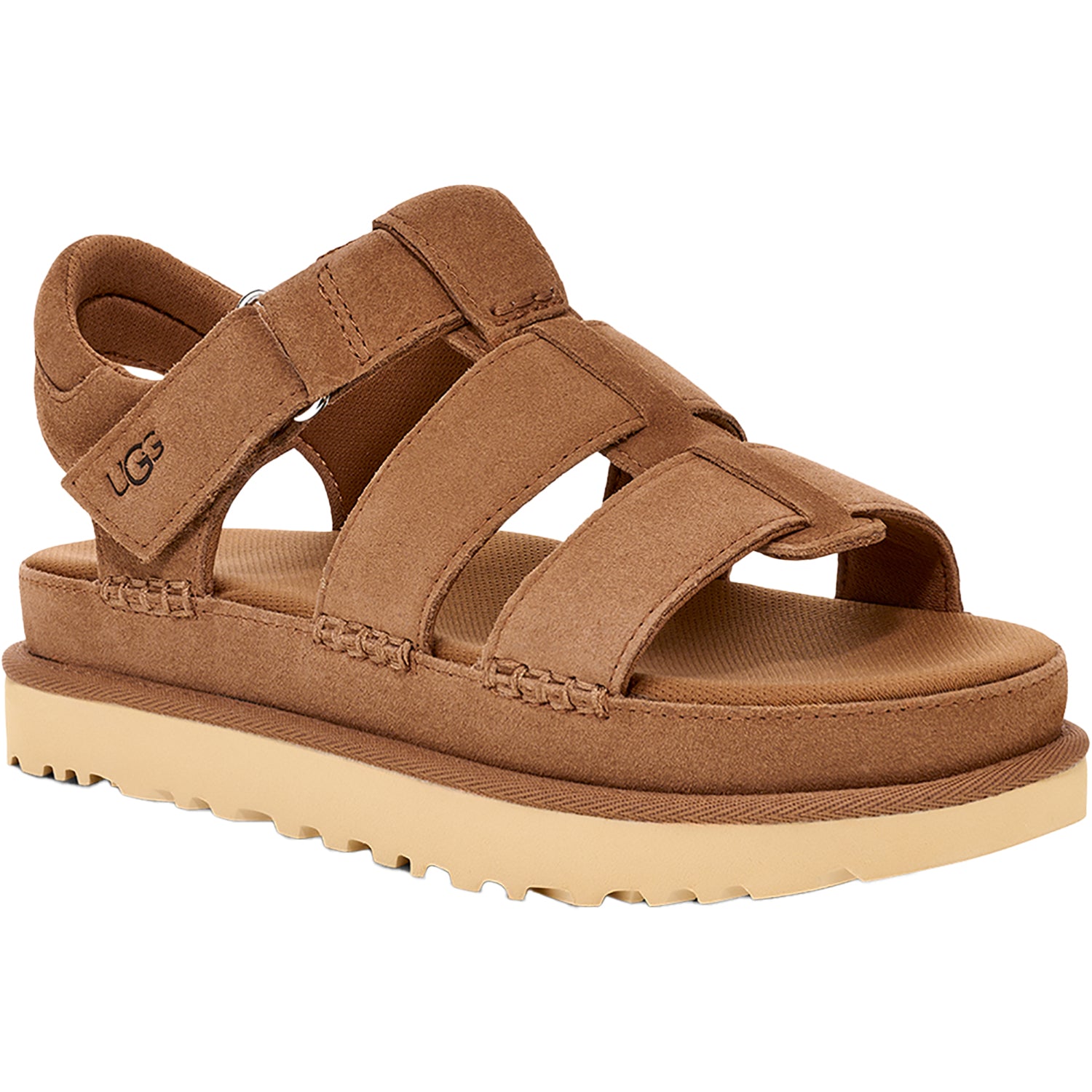 Womens Ugg UGG Goldenstar Strap Women's Sandals Chestnut Chestnut