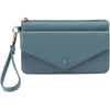 Womens Hobo Hobo Goldie Wristlet Handbag Agave Leaf Pebbled Leather Agave Leaf Pebbled Leather