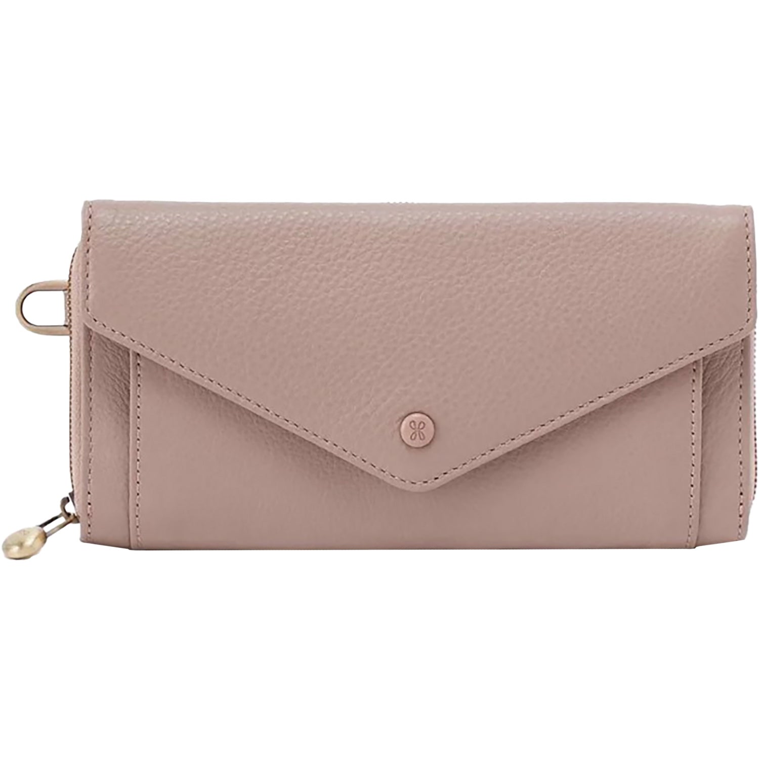 Hobo Goldie Large Wallet Warm Adobe Pebbled Leather