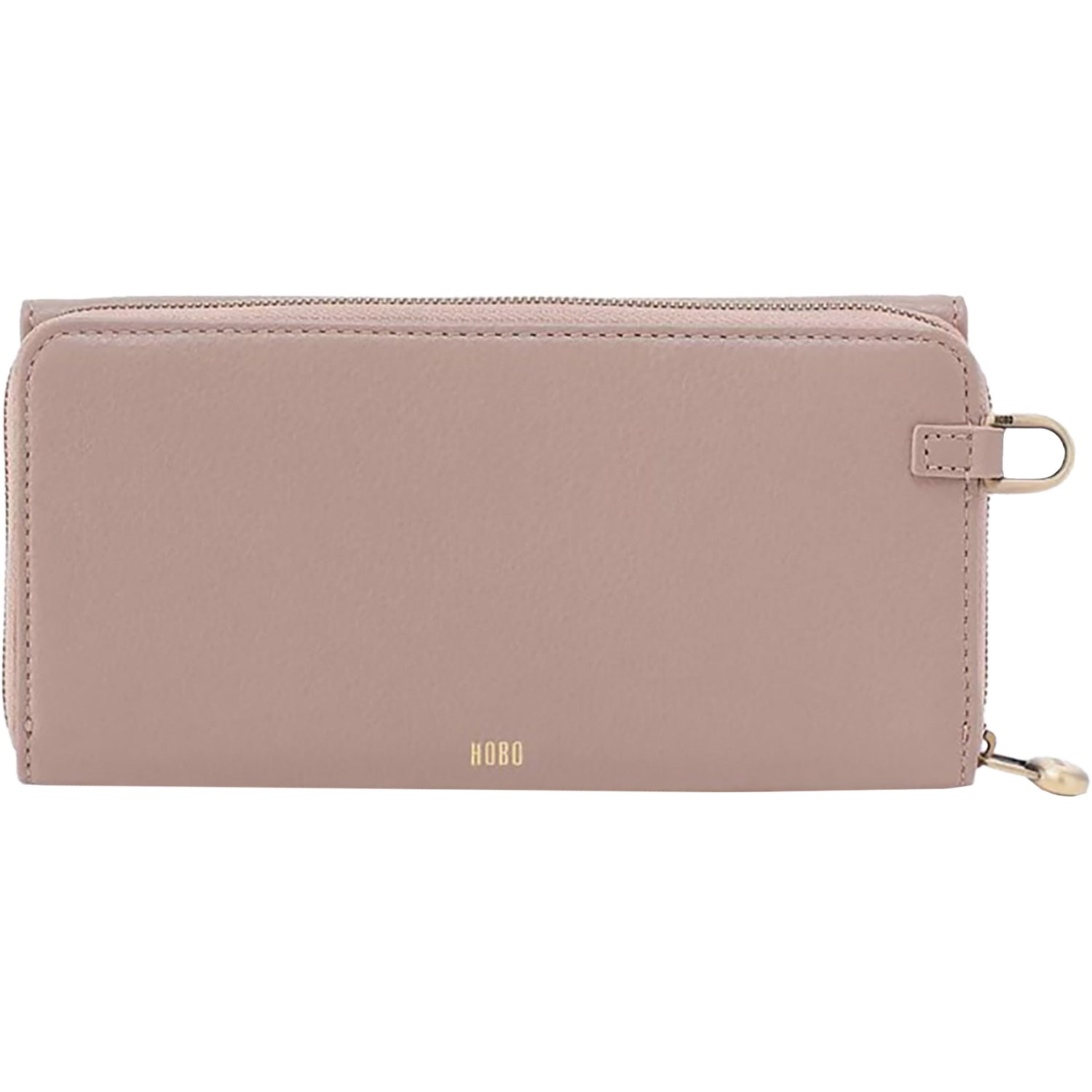 Womens Hobo Hobo Goldie Large Wallet Warm Adobe Pebbled Leather Warm Adobe Pebbled Leather