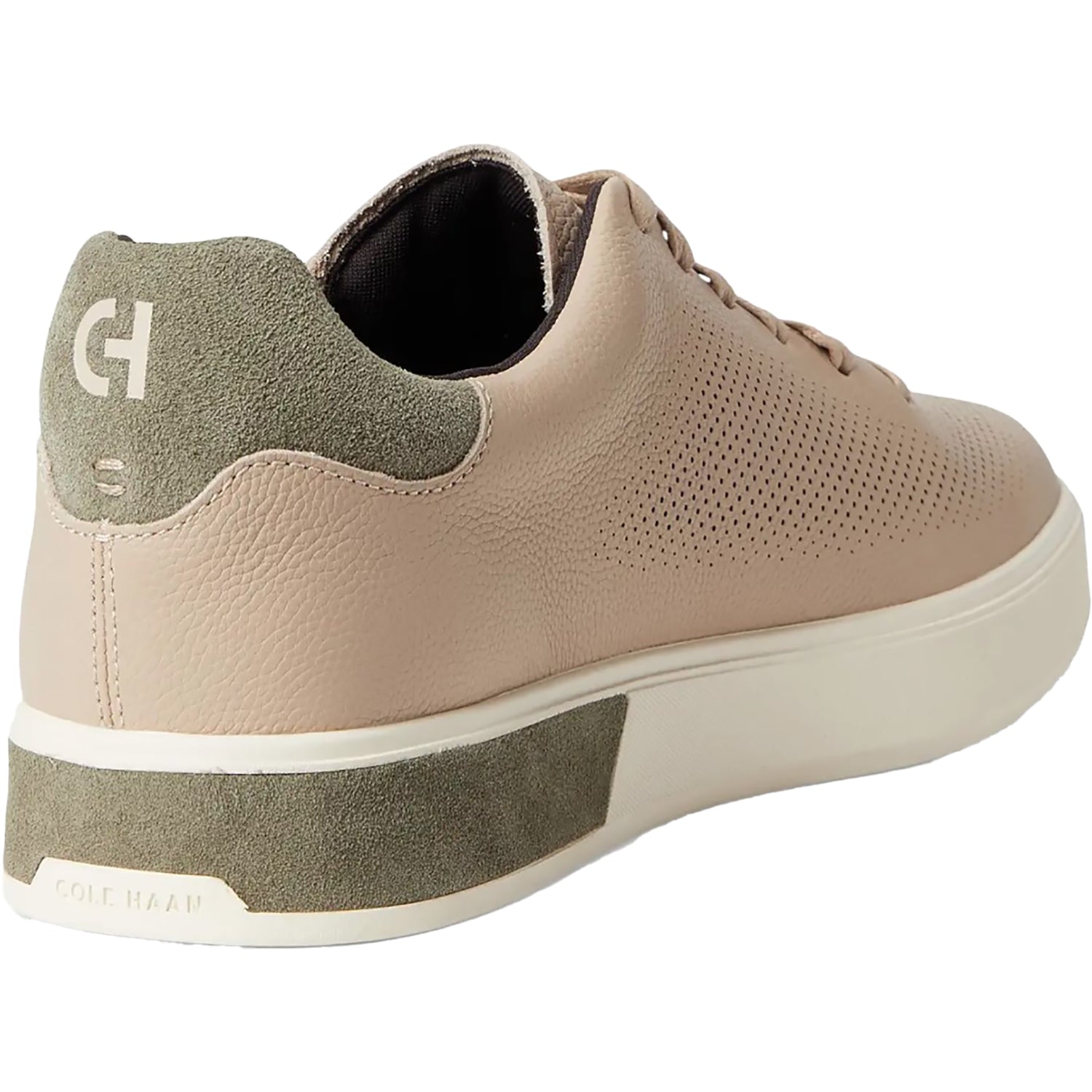 Mens Cole haan Men's Cole Haan Grandpro Angleace Sneaker Lt Sesame Nubuck