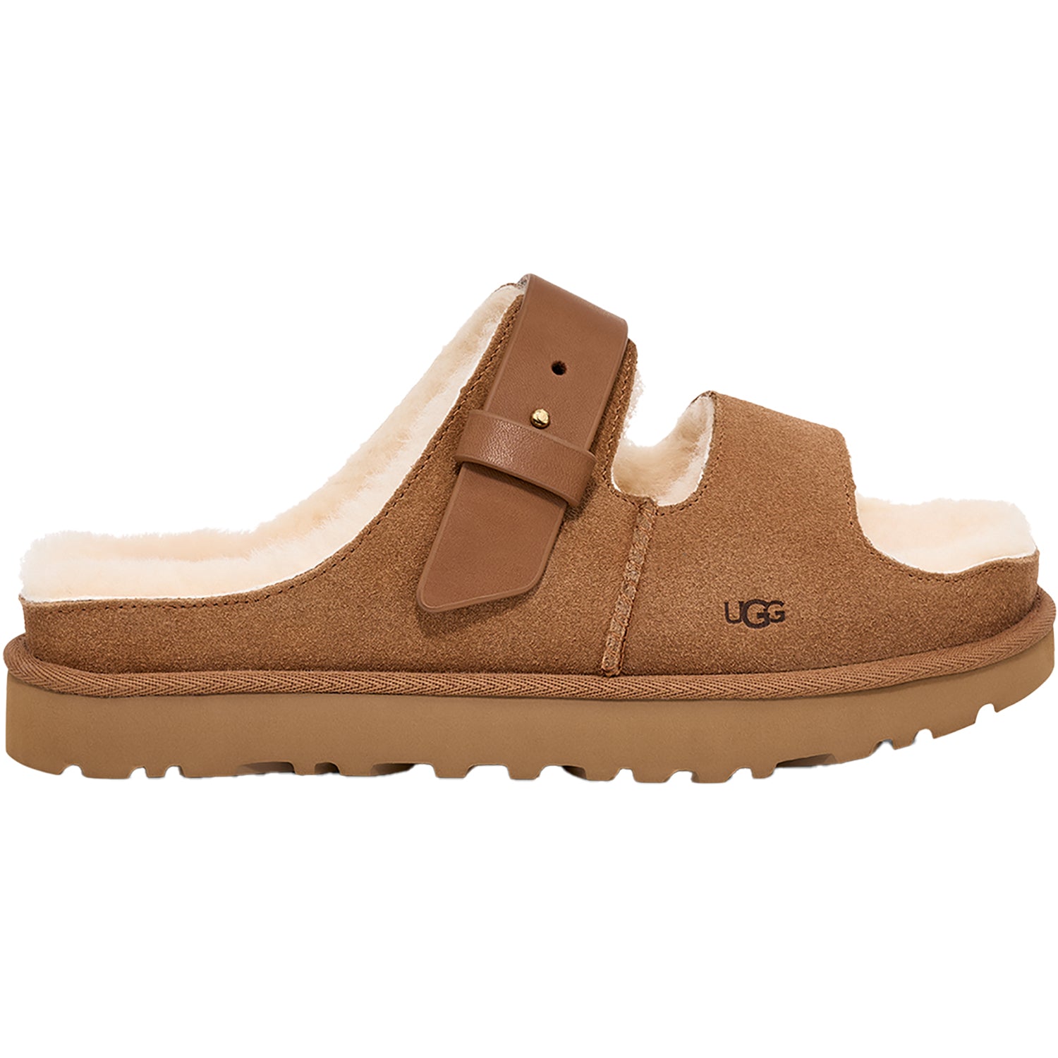 Women's UGG Greenport Strap Slide Chestnut – Footwear etc.