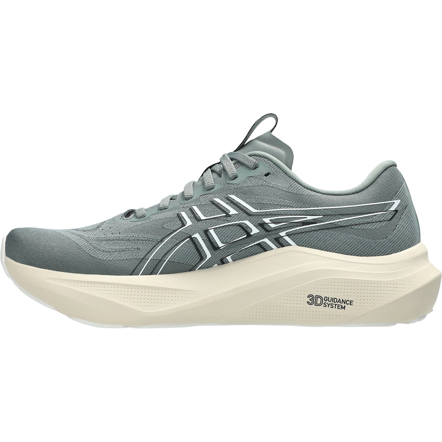 Mens Asics ASICS GT-2000 14 (Stability Support) Men's Athletic Shoes Monument/White Monument/White