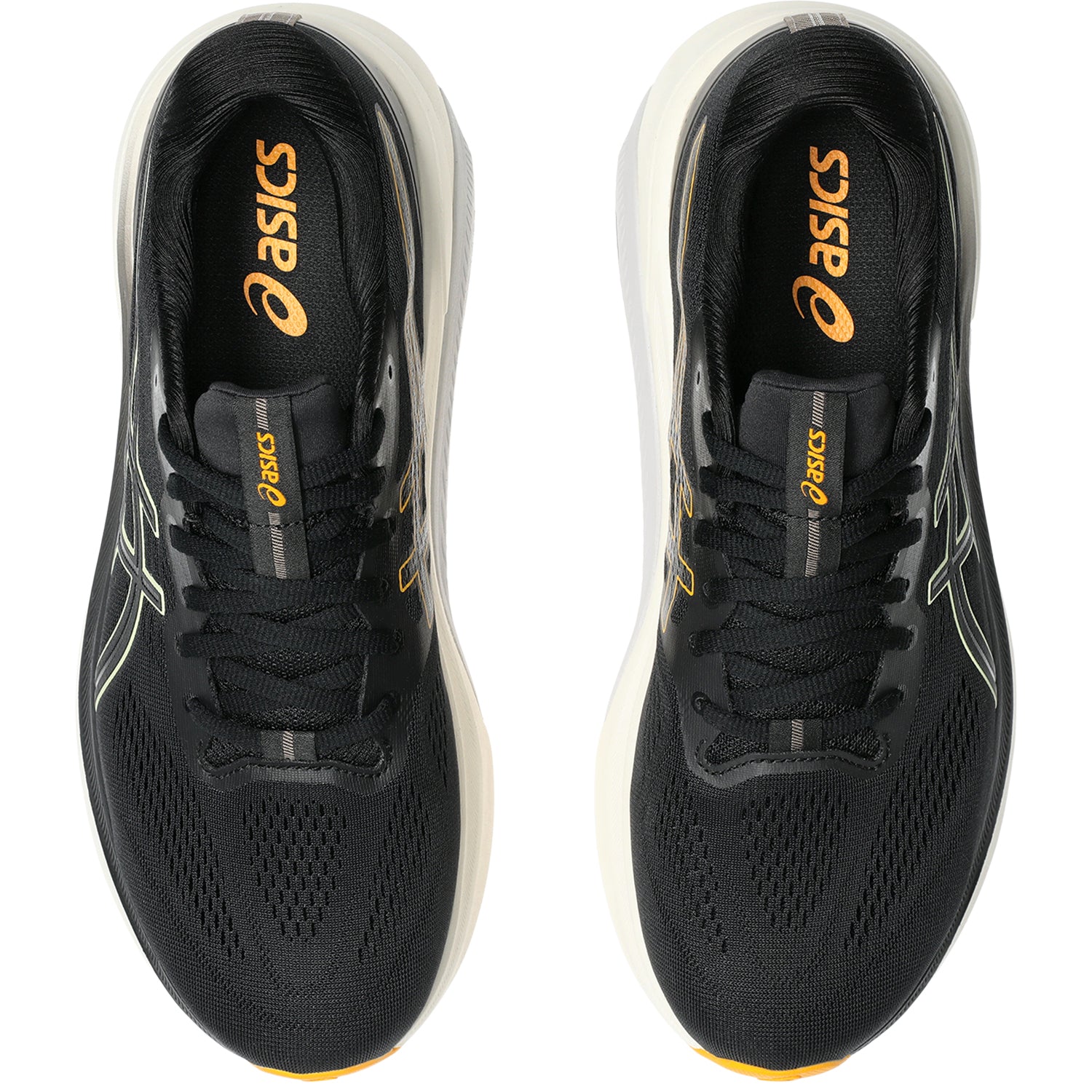 Mens Asics ASICS GT-4000 4 (Stability Support) Men's Athletic Shoes Black/Amber Black/Amber