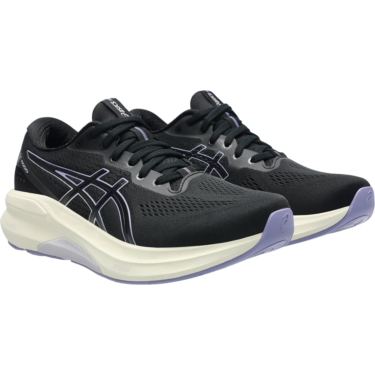 Womens Asics ASICS GT-4000 4 (Stability Support) Women's Athletic Shoes Black/Bluebell Black/Bluebell