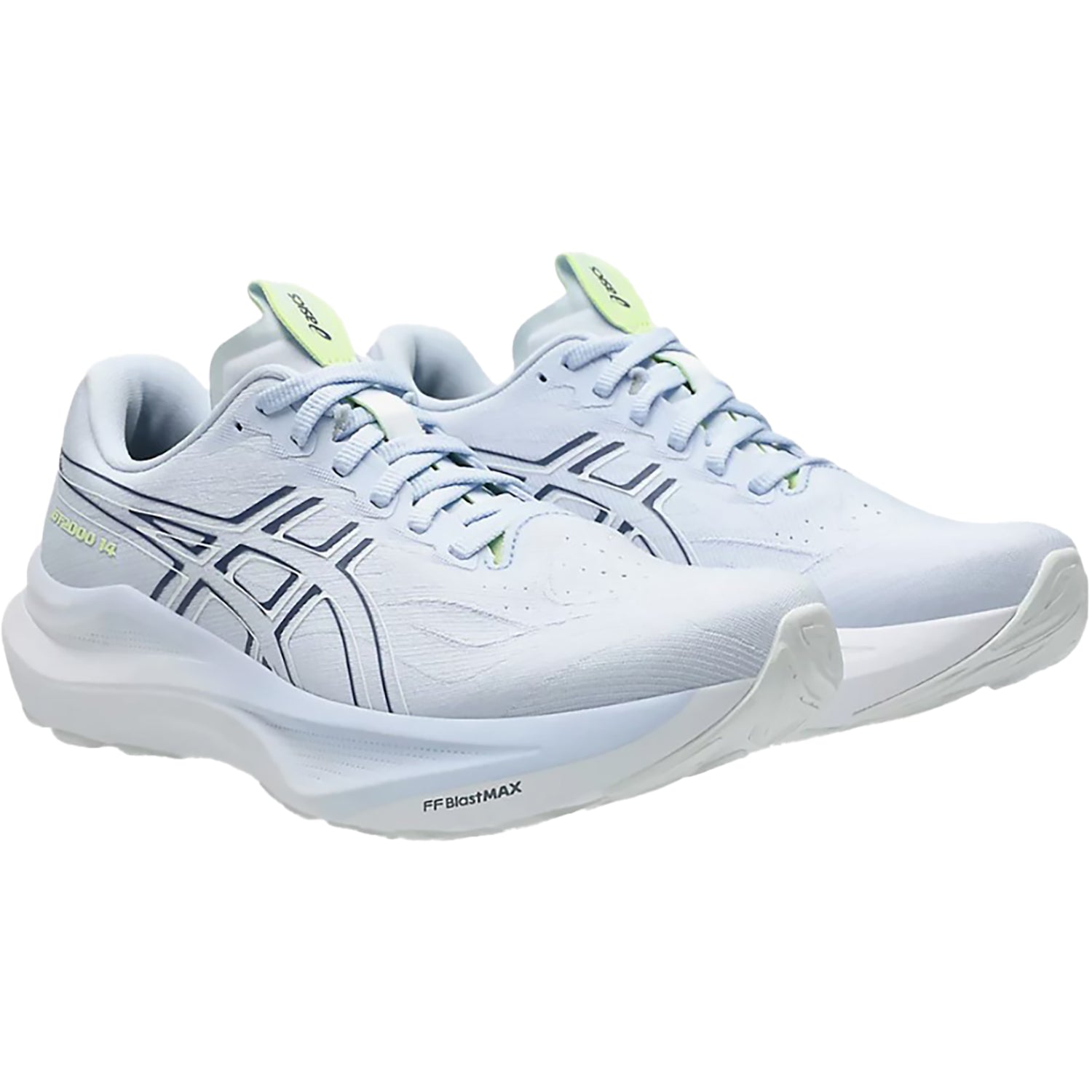 Womens Asics ASICS GT-2000 14 (Stability Support) Women's Athletic Shoes Blue Fade/Indigo Fog Blue Fade/Indigo Fog