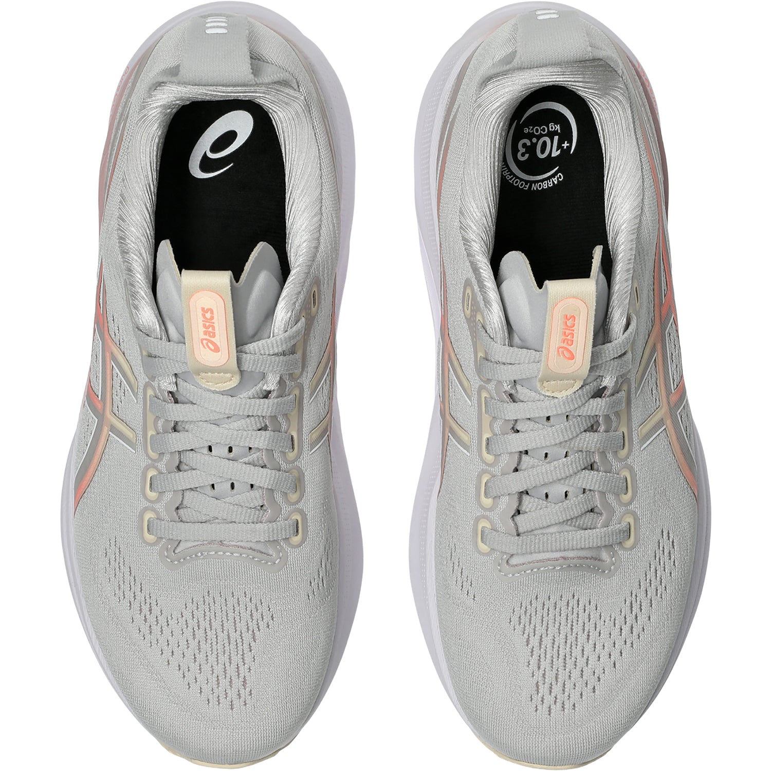 Womens Asics ASICS Gel-Kayano 32 (Stability Support) Women's Athletic Shoes Cloud Grey/Seashell Cloud Grey/Seashell
