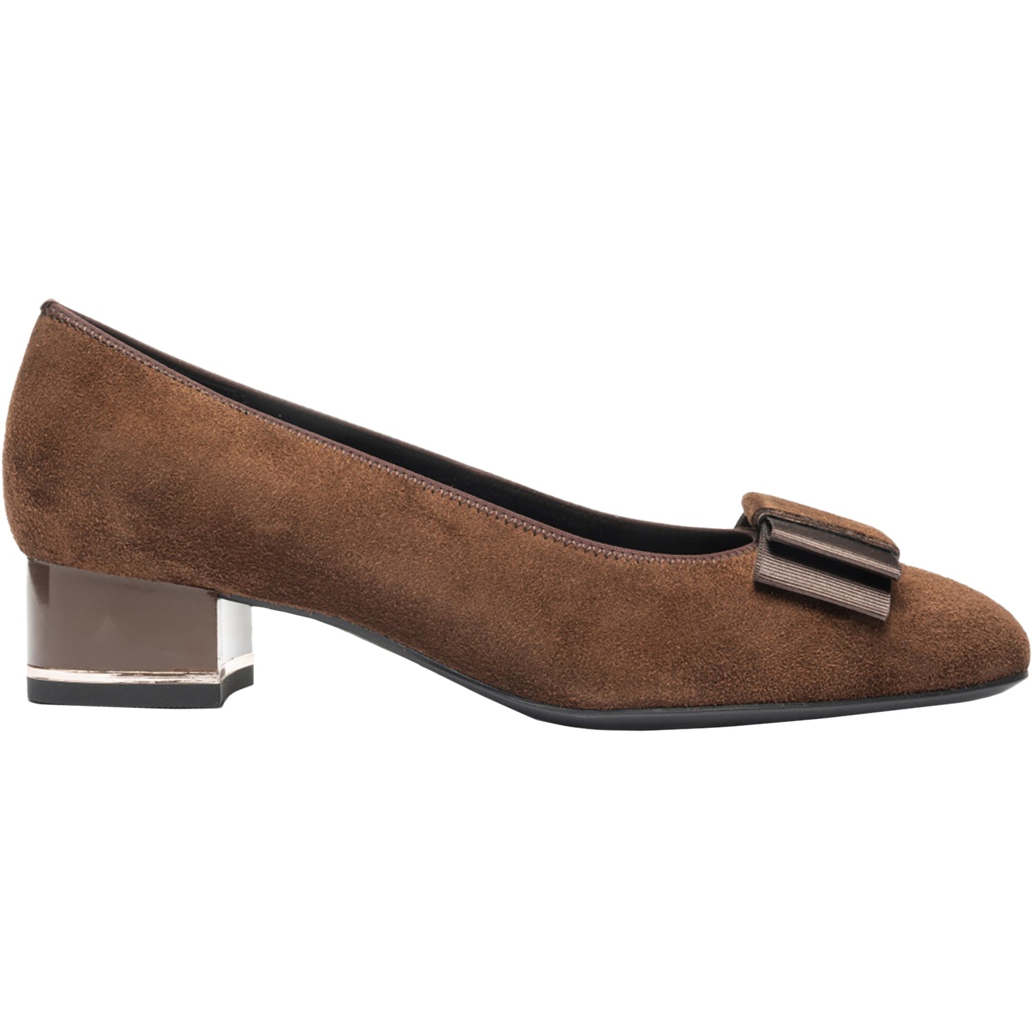 Womens Ara shoes Ara Garnet Women's Dress Heels Mocca Suede/Metallic Mocca Suede/Metallic