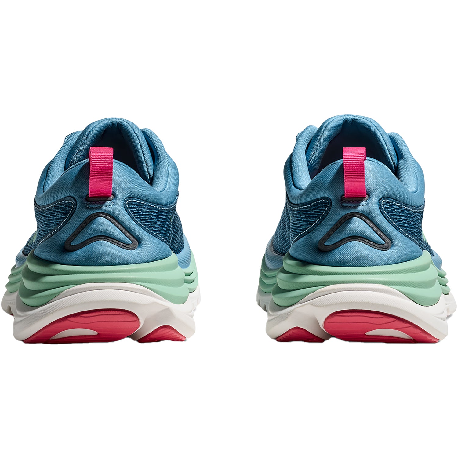 Womens Hoka one one Women's Hoka Gaviota 5 Alpine Blue/Jadeite (Stability Support) Alpine Blue/Jadeite