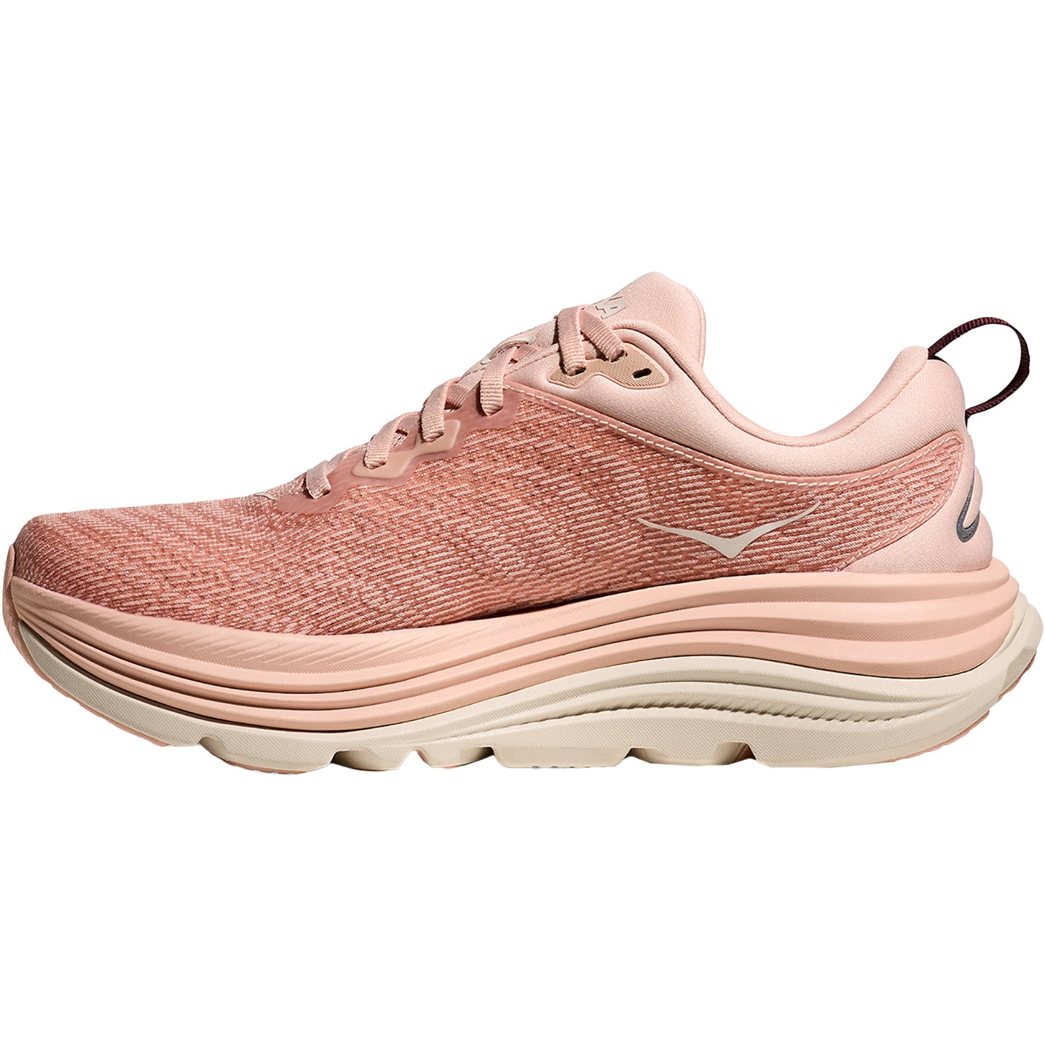 Womens Hoka one one Women's Hoka Gaviota 5 Rose Latte/Rose Cream (Stability Support) Rose Latte/Rose Cream