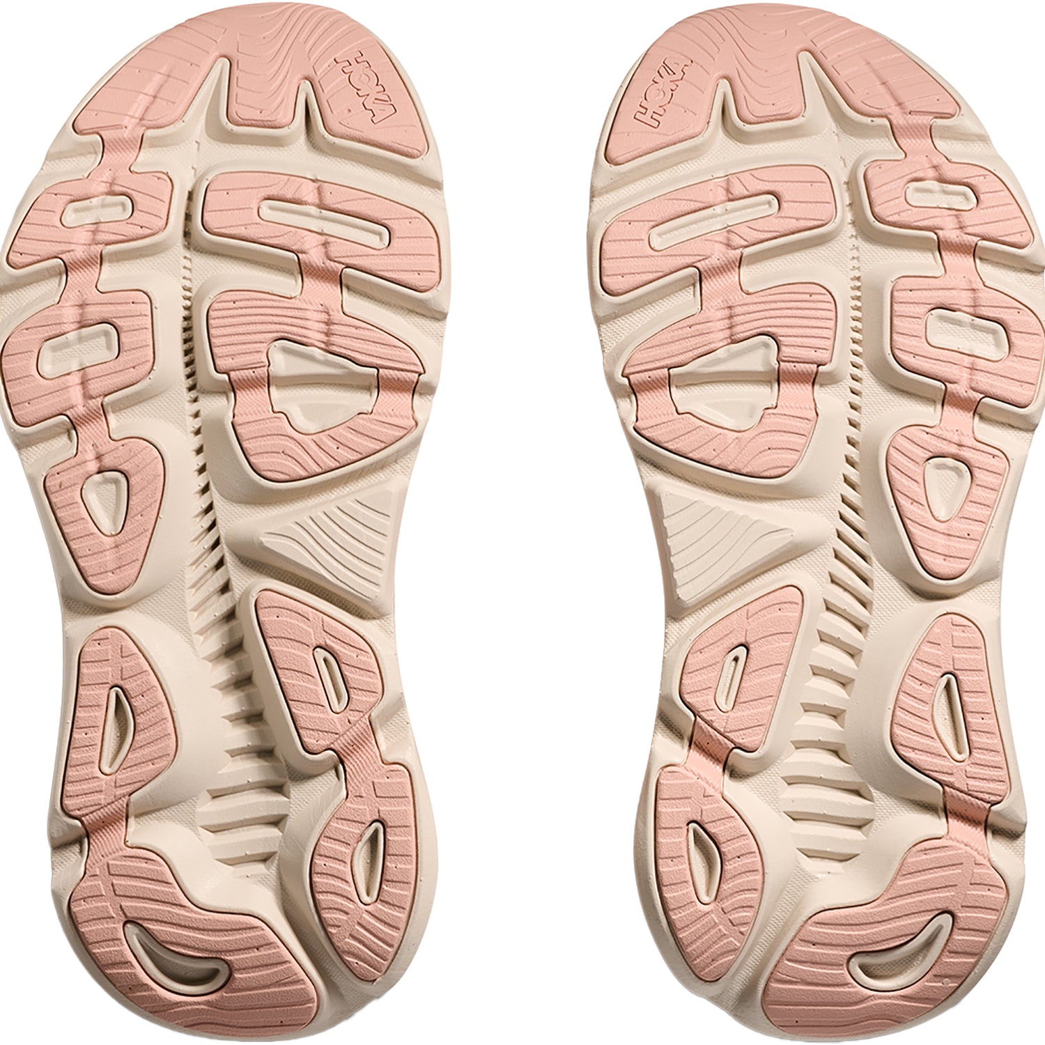 Womens Hoka one one Women's Hoka Gaviota 5 Rose Latte/Rose Cream (Stability Support) Rose Latte/Rose Cream