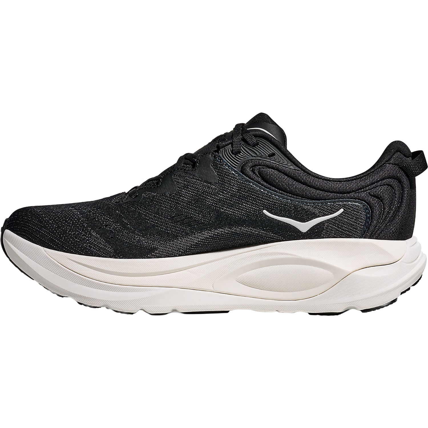 Mens Hoka one one Hoka Gaviota 6 (Stability Support) Men's Athletic Shoes Black/White Black/White