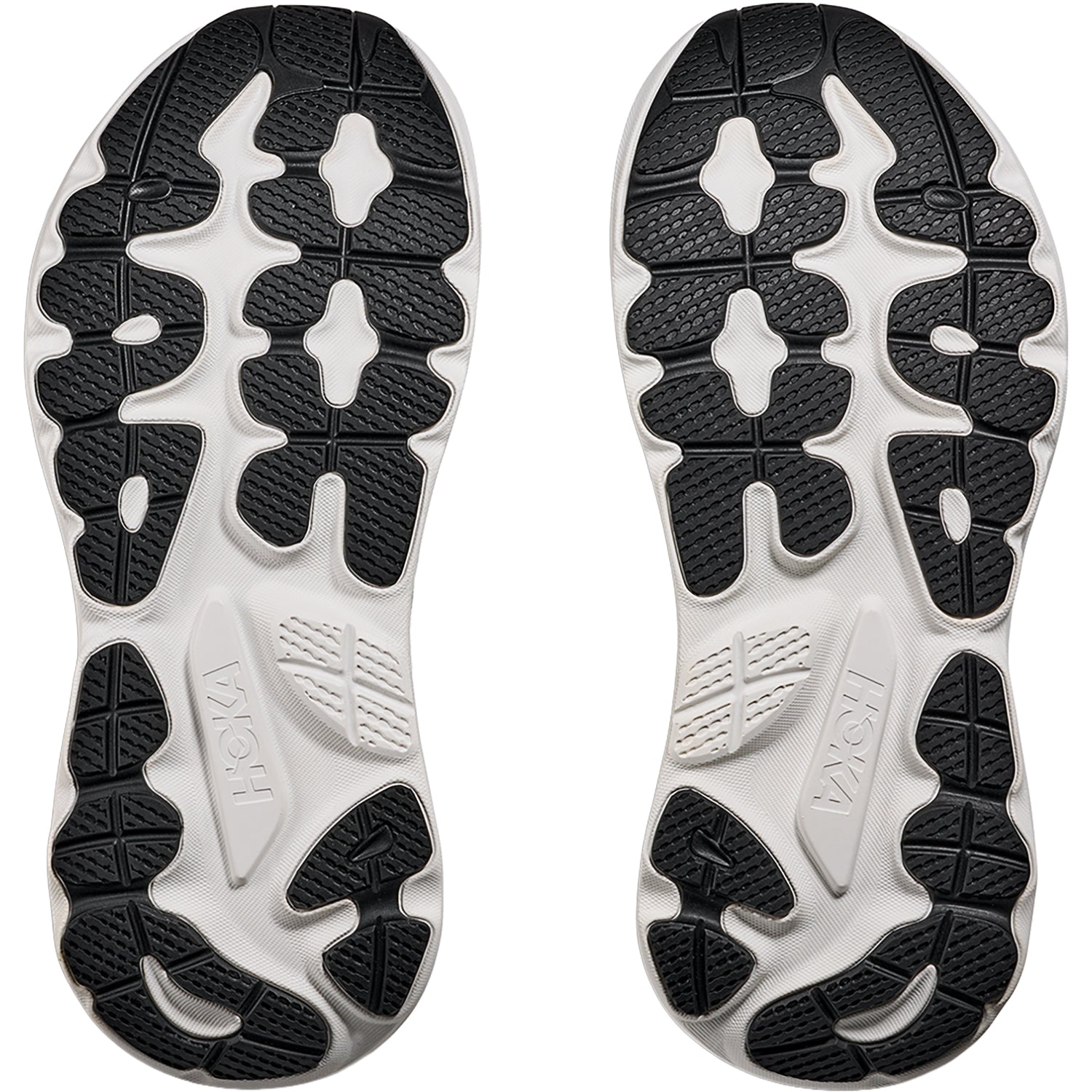 Mens Hoka one one Hoka Gaviota 6 (Stability Support) Men's Athletic Shoes Black/White Black/White