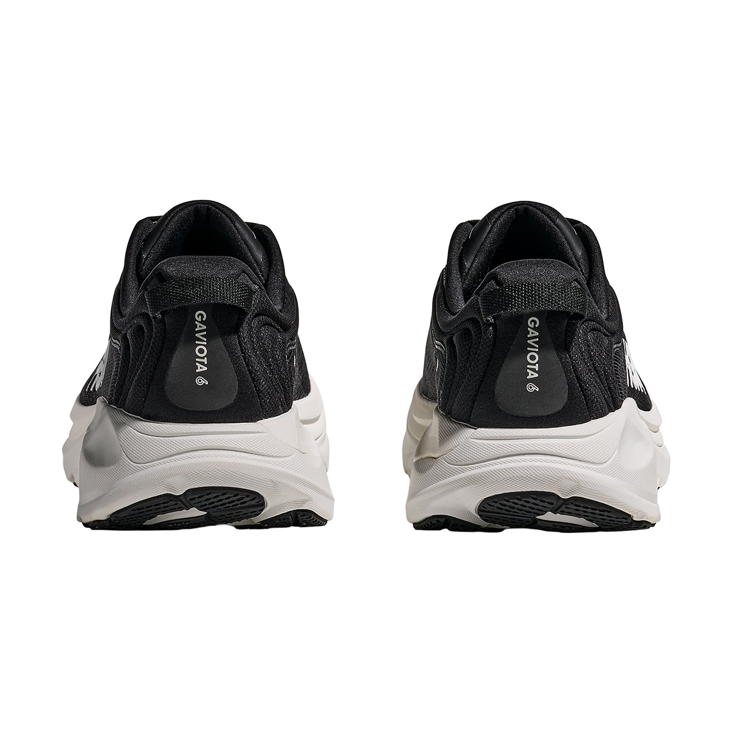 Mens Hoka one one Hoka Gaviota 6 (Stability Support) Men's Athletic Shoes Black/White Black/White