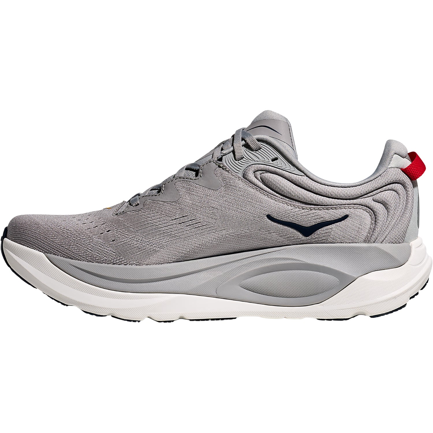 Mens Hoka one one Hoka Gaviota 6 Men's Athletic Shoes Stellar Grey/Stardust (Stability Support) Stellar Grey/Stardust