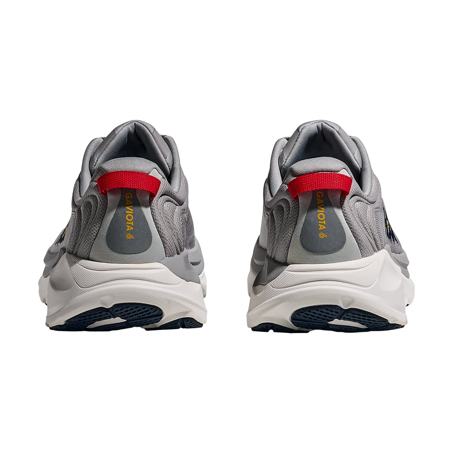 Mens Hoka one one Hoka Gaviota 6 Men's Athletic Shoes Stellar Grey/Stardust (Stability Support) Stellar Grey/Stardust
