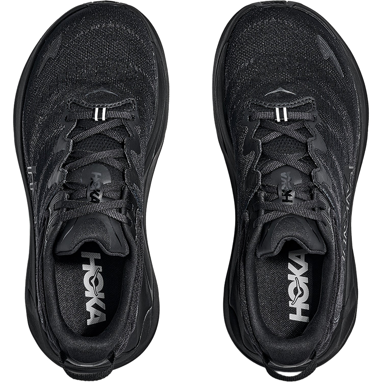 Womens Hoka one one Hoka Gaviota 6 (Stability Support) Women's Athletic Shoes Black/Black Black/Black