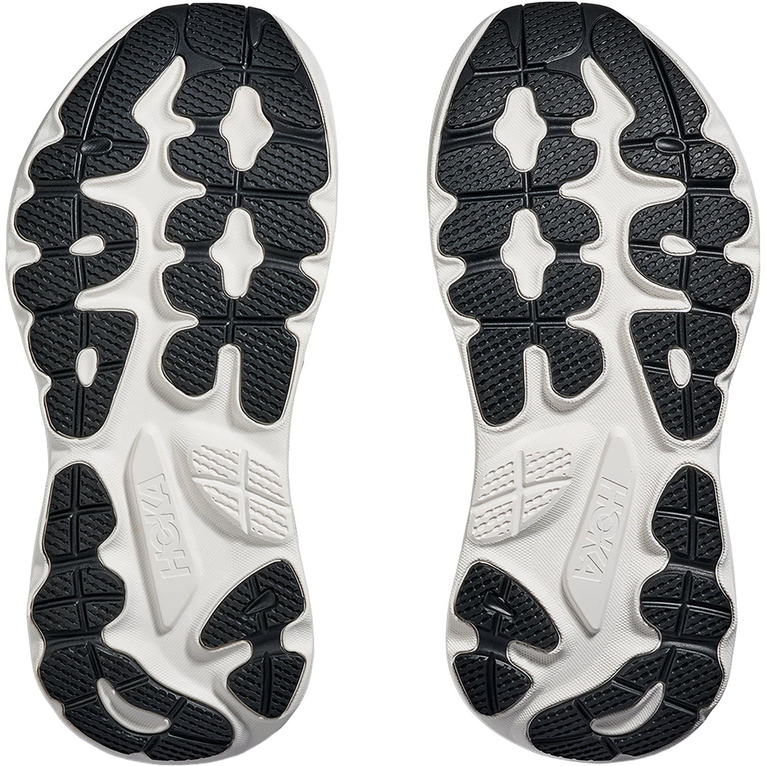Womens Hoka one one Hoka Gaviota 6 (Stability Support) Women's Athletic Shoes Black/White Black/White
