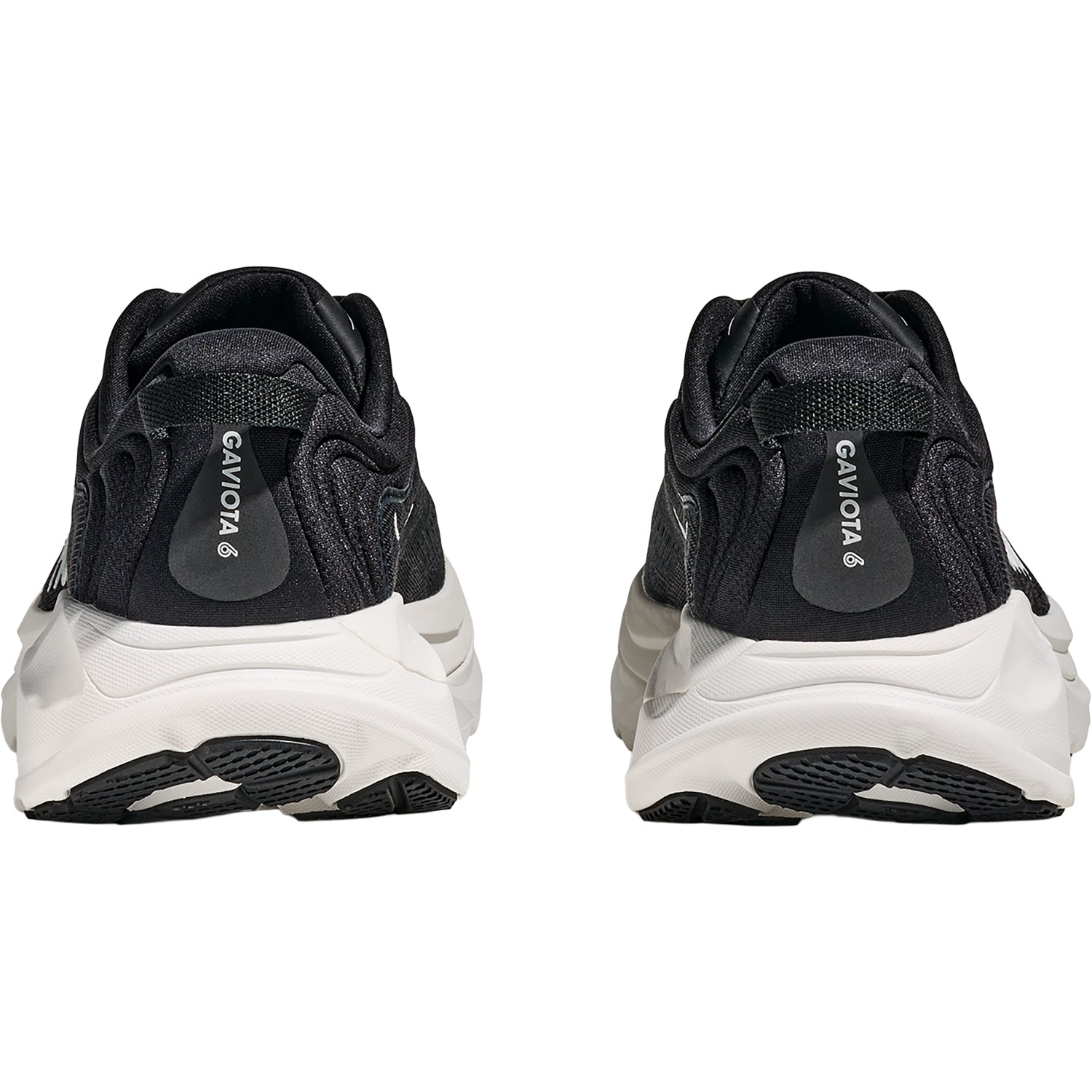 Womens Hoka one one Hoka Gaviota 6 (Stability Support) Women's Athletic Shoes Black/White Black/White