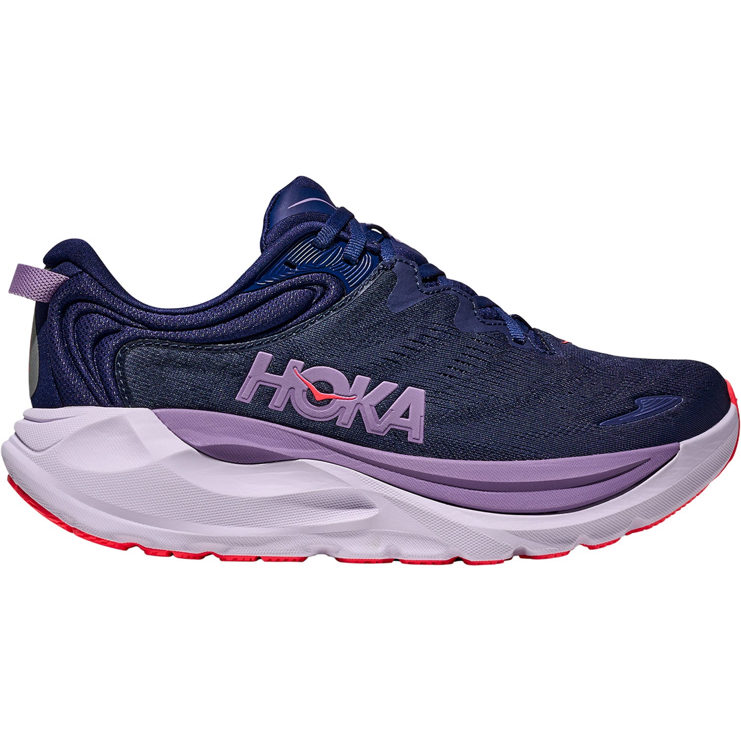 Womens Hoka one one Hoka Gaviota 6 (Stability Support) Women's Athletic Shoes Midnight Blue/Varsity Navy Midnight Blue/Varsity Navy