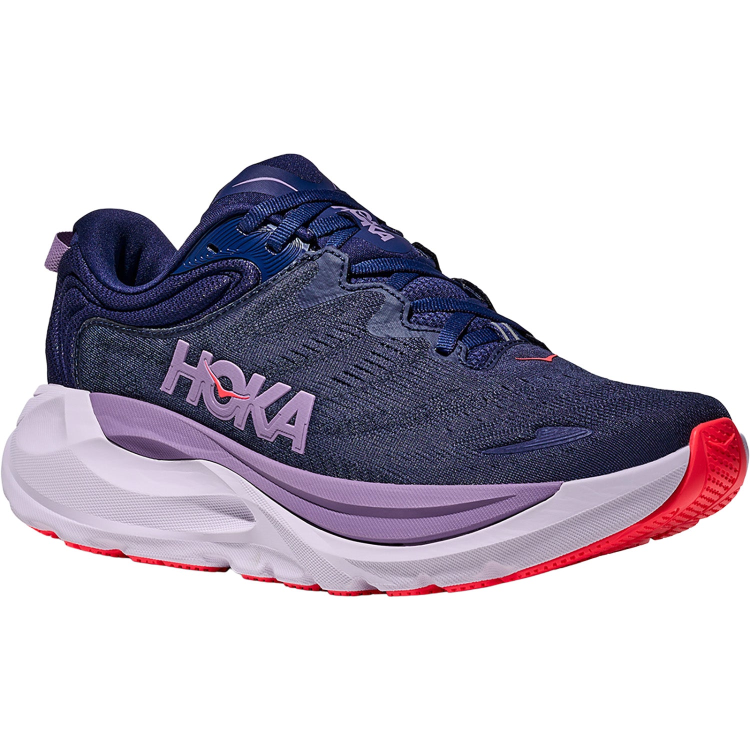 Womens Hoka one one Hoka Gaviota 6 (Stability Support) Women's Athletic Shoes Midnight Blue/Varsity Navy Midnight Blue/Varsity Navy