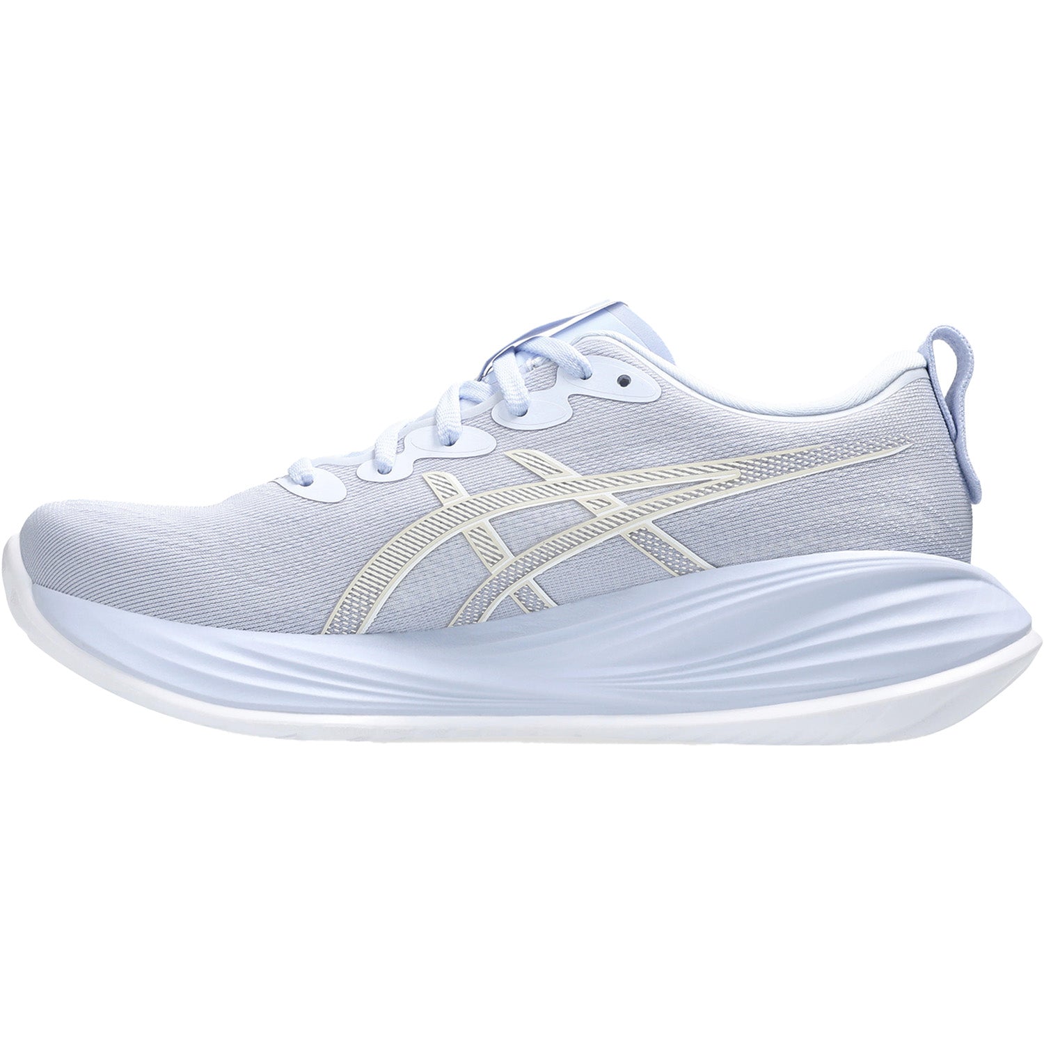 Womens Asics ASICS Gel-Cumulus 27 (Neutral Support) Women's Athletic Shoes Blue Fade/White Blue Fade/White