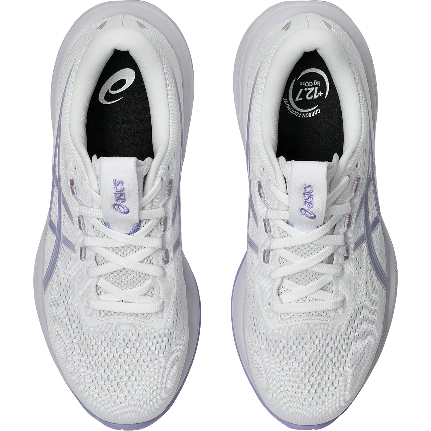 Womens Asics ASICS Gel-Cumulus 28 Women's Athletic Shoes White/Bluebell (Neutral Support) White/Bluebell