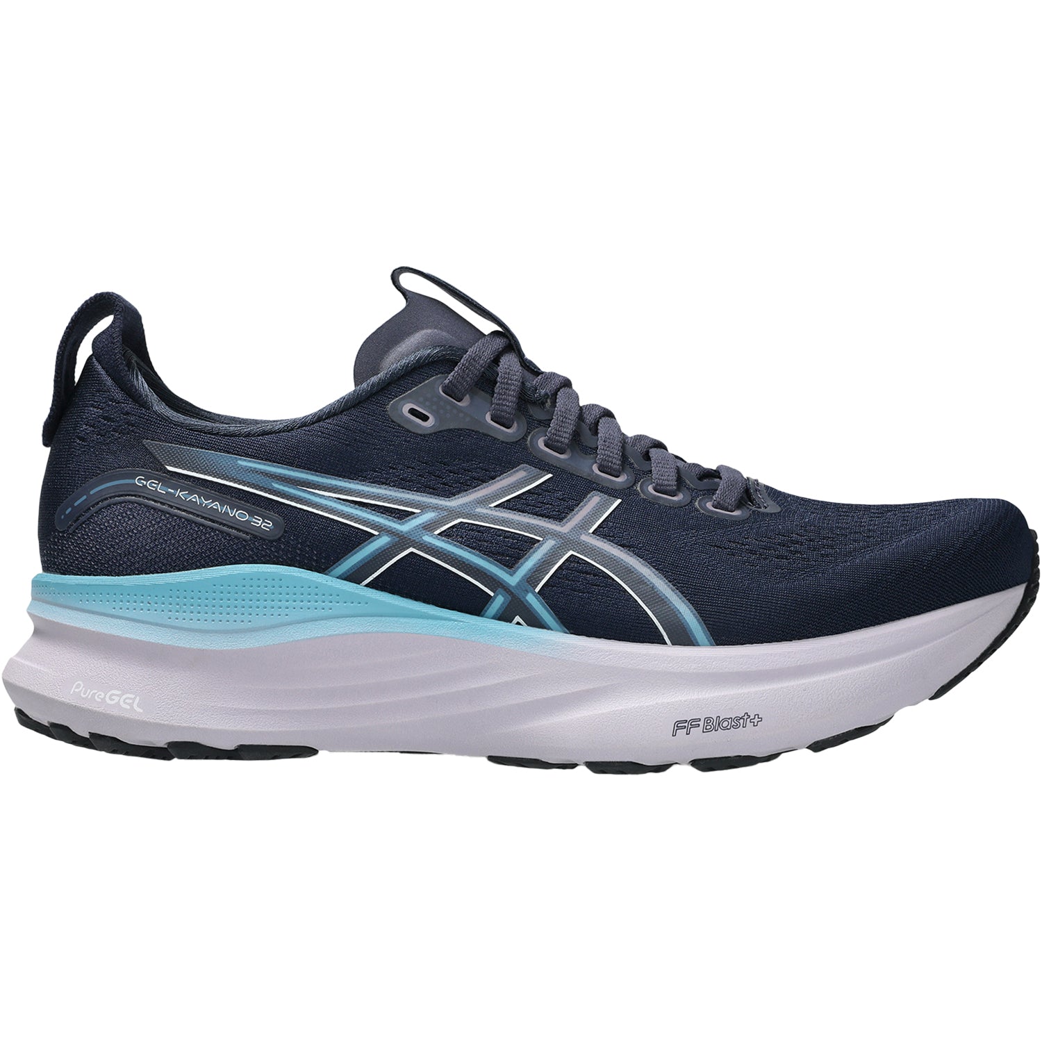 Womens Asics Women's ASICS Gel-Kayano 32 Midnight/Stillwater (Stability Support) Midnight/Stillwater