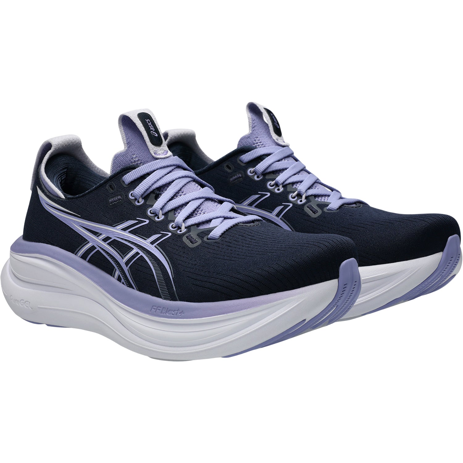 Womens Asics ASICS Gel-Nimbus 28 Women's Athletic Shoes Midnight/Bluebell (Neutral Support) Midnight/Bluebell
