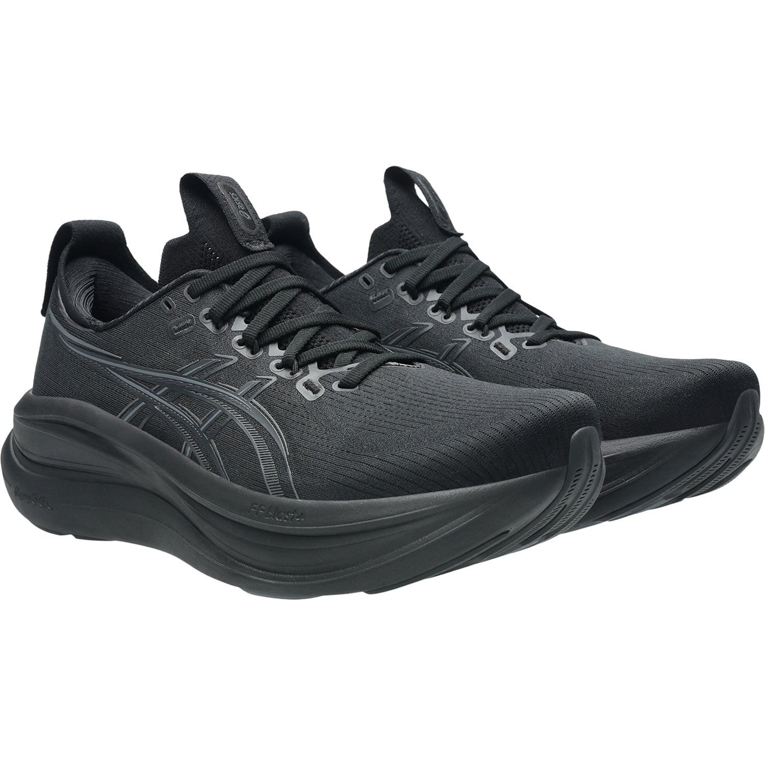 Mens Asics ASICS Gel-Nimbus 28 Men's Athletic Shoes Black/Graphite Grey (Neutral Support) Black/Graphite Grey