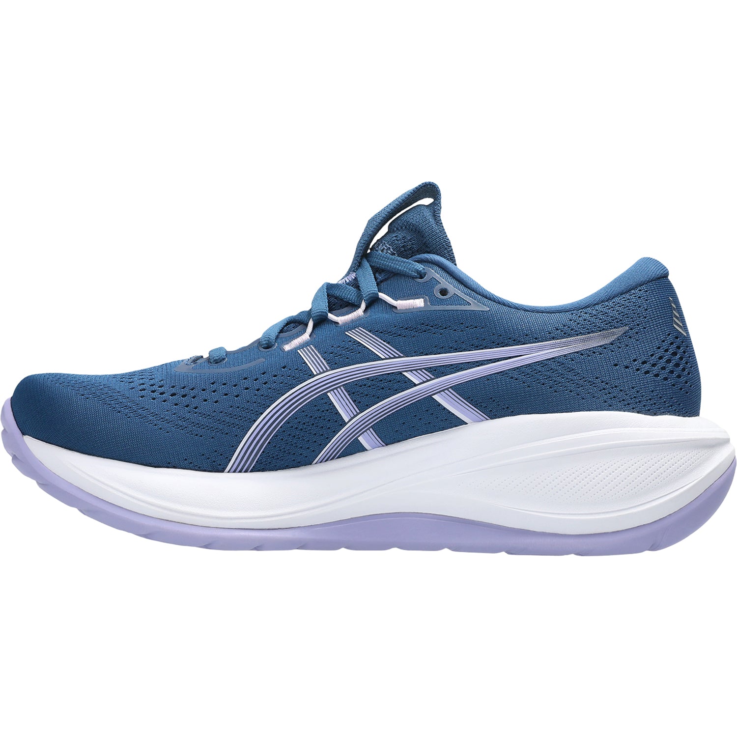 Womens Asics ASICS Gel-Cumulus 28 (Neutral Support) Women's Athletic Shoes Twilight Blue/Bluebell Twilight Blue/Bluebell