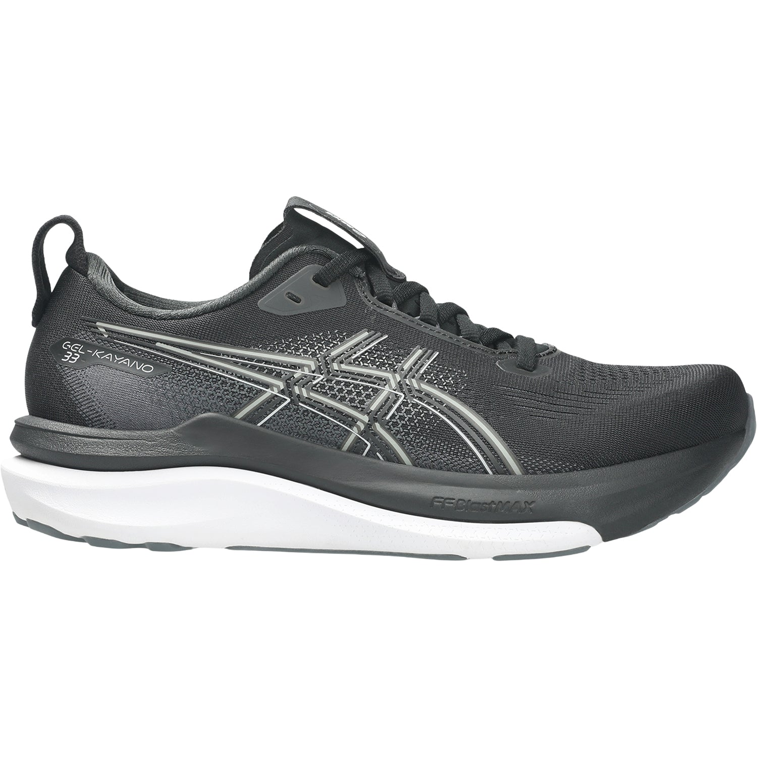 Womens Asics ASICS Gel-Kayano 33 Women's Athletic Shoes Black/White (Stability Support) Black/White