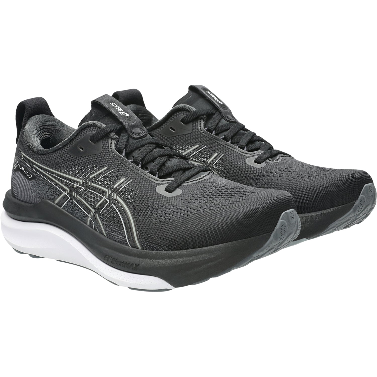 Womens Asics ASICS Gel-Kayano 33 Women's Athletic Shoes Black/White (Stability Support) Black/White