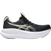 Womens Asics ASICS Gel-Nimbus 28 (Neutral Support) Women's Athletic Shoes Black/Feather Grey Black/Feather Grey