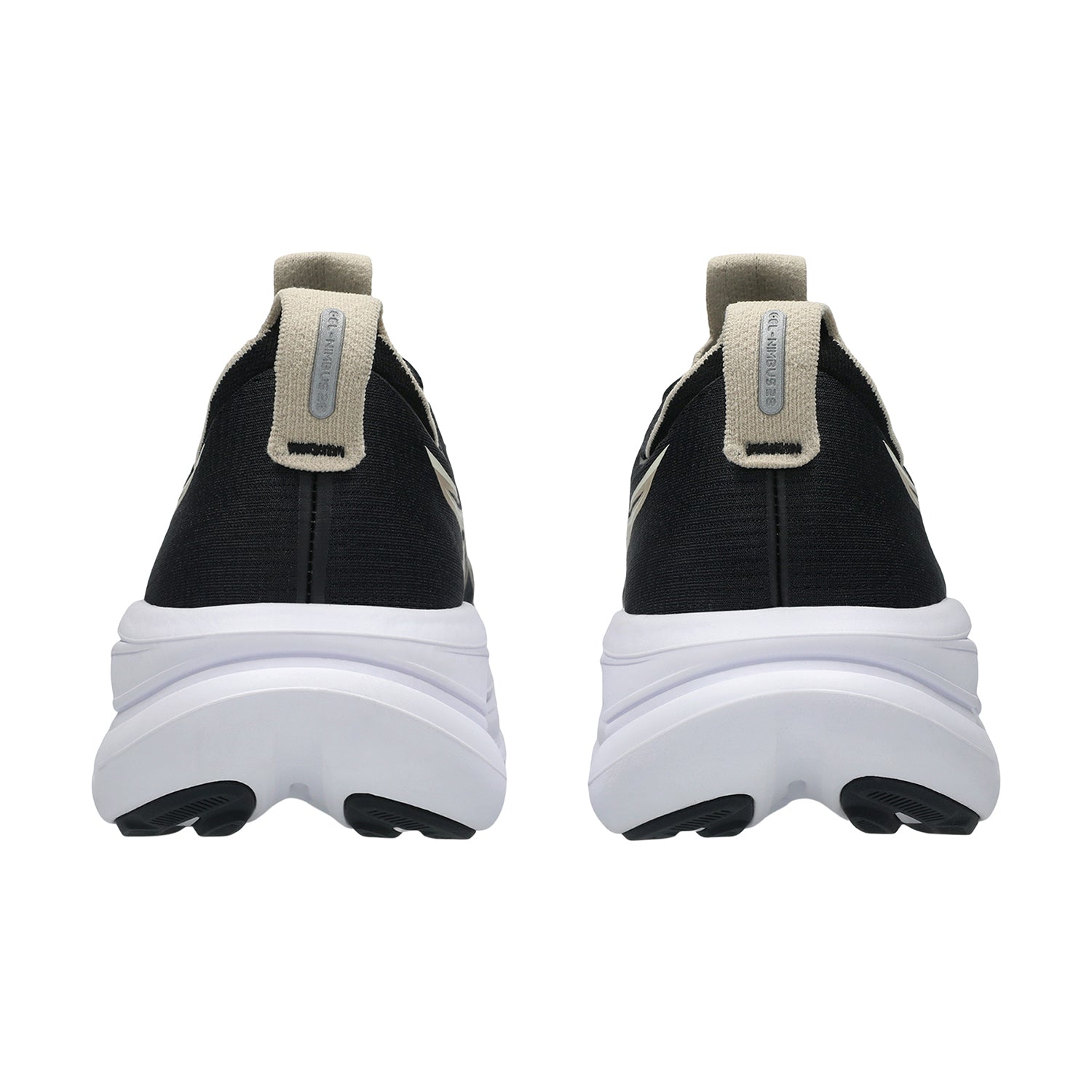 Womens Asics ASICS Gel-Nimbus 28 (Neutral Support) Women's Athletic Shoes Black/Feather Grey Black/Feather Grey