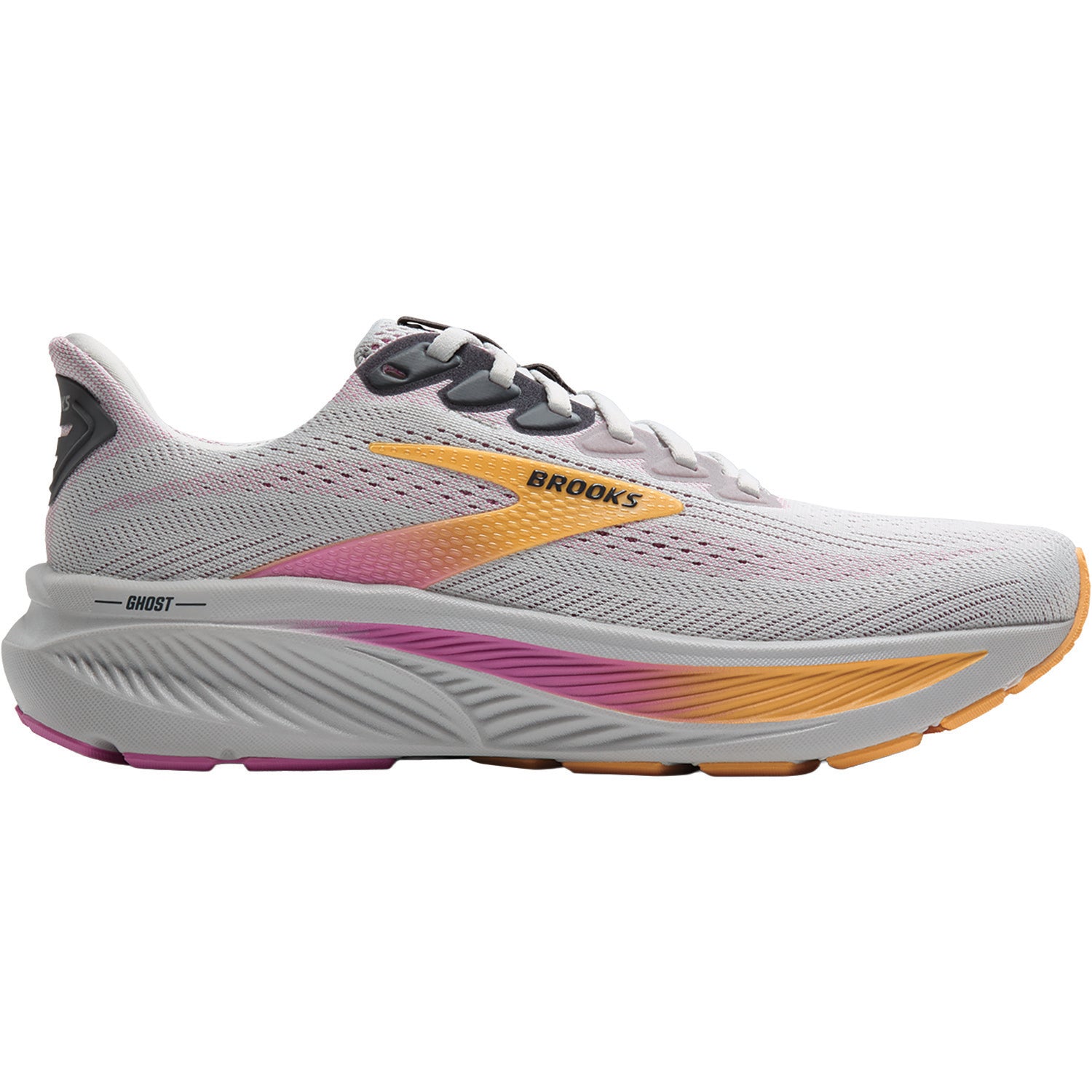 Women's Brooks Ghost 17 Oyster/Apricot/Pink (Neutral Support)